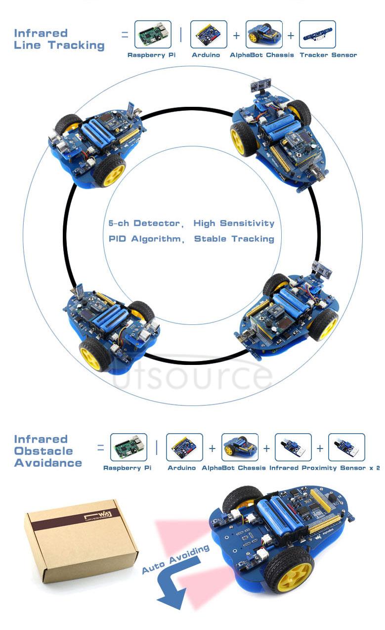 alphabot arduino