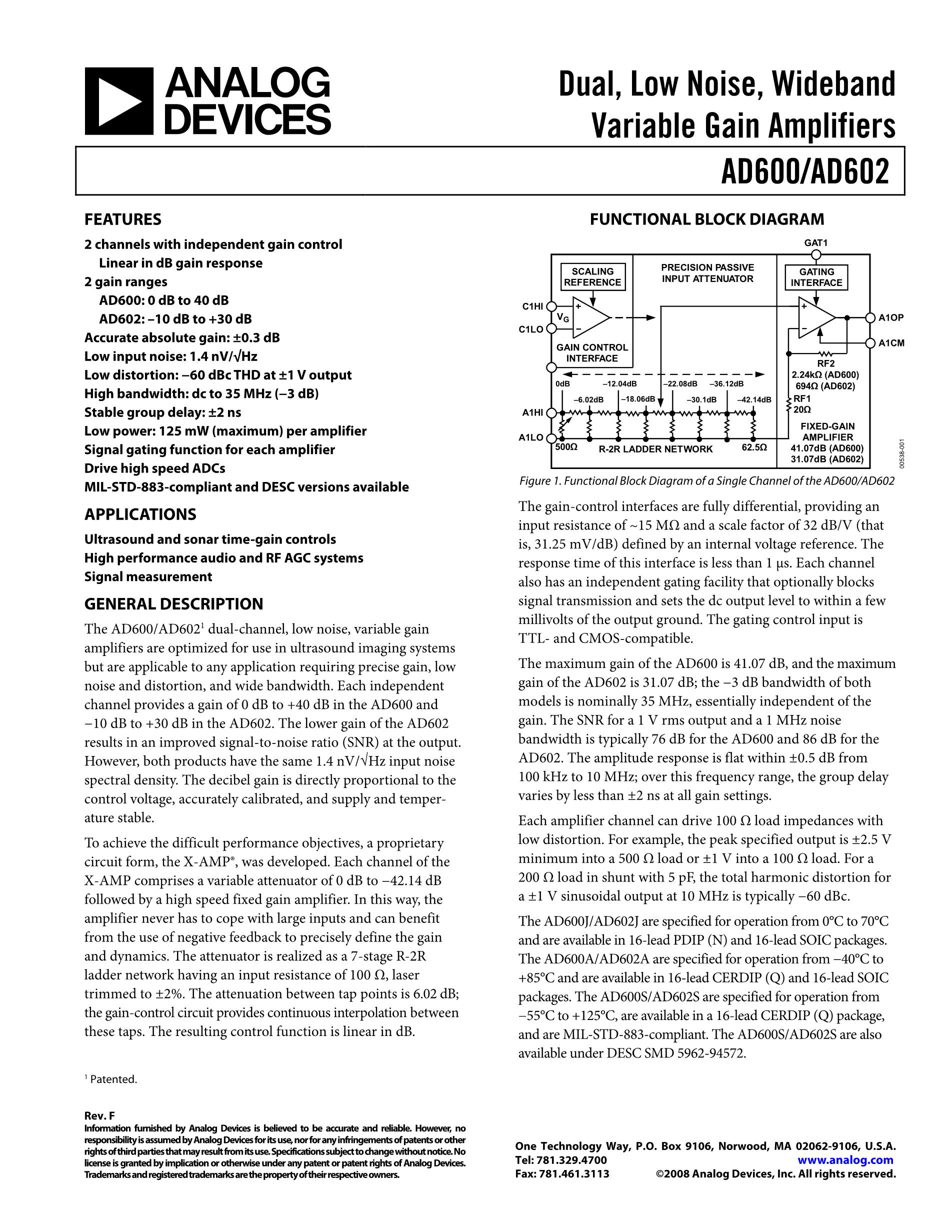 AD602's pdf picture 1