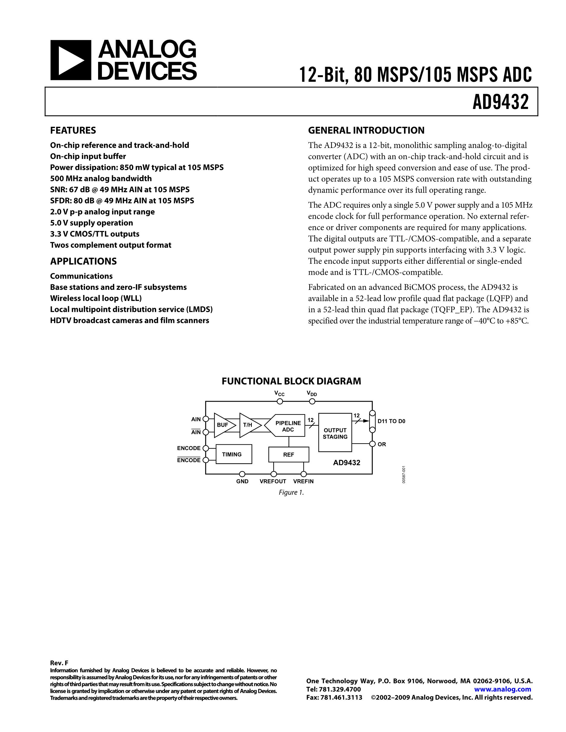 AD9480ASUZ-250's pdf picture 1