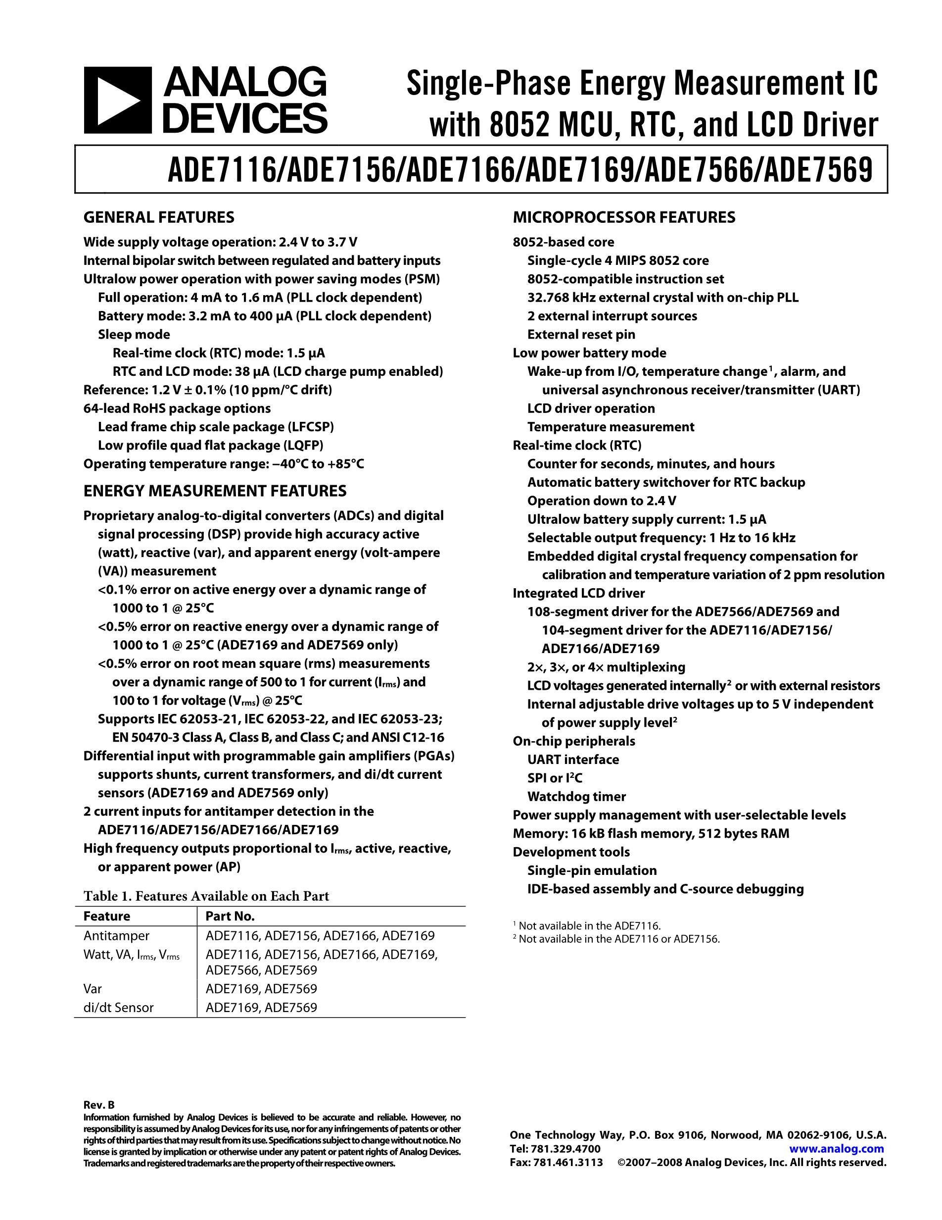 ADE7116ASTZF8's pdf picture 1