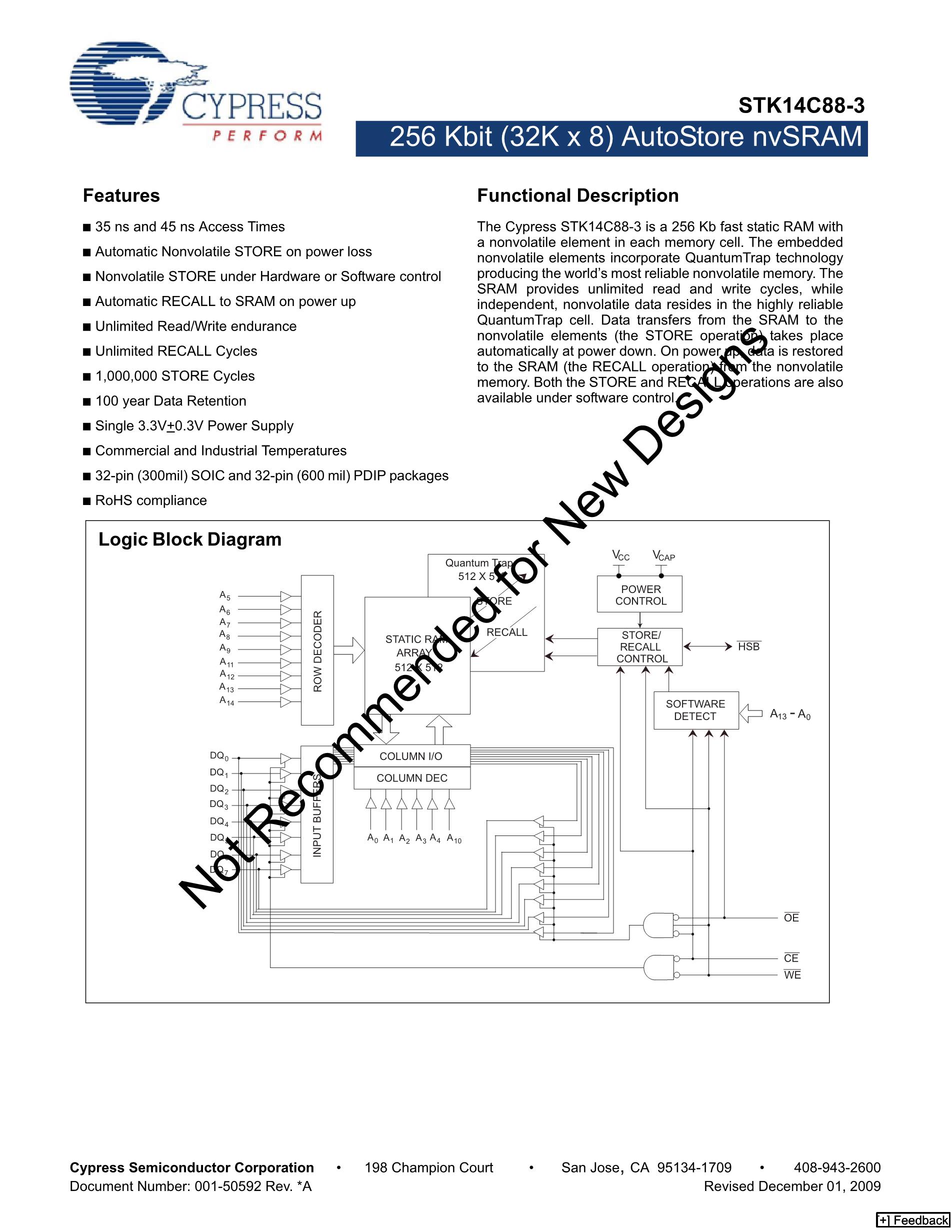 STK14C88-3NF45's pdf picture 1