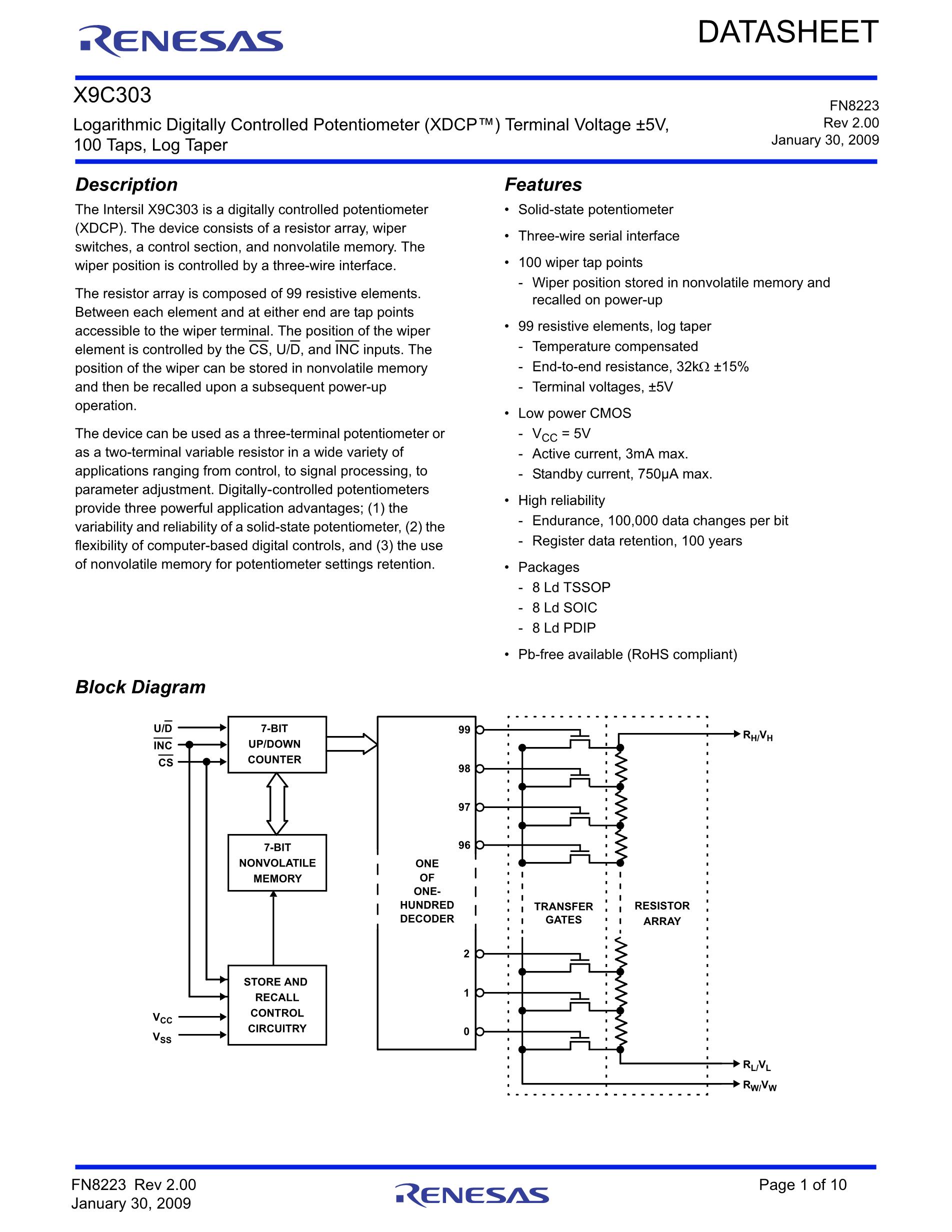X9C303S8T2's pdf picture 1