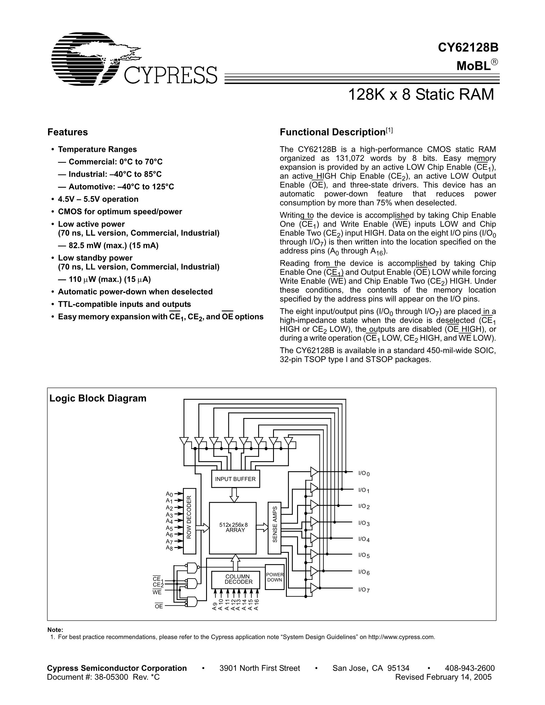 JS28F256M29EWL's pdf picture 1