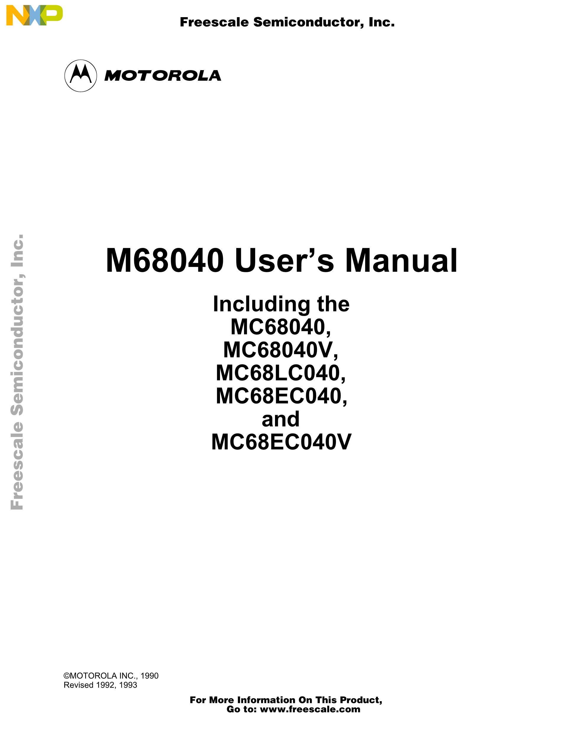 MC68040FE33A's pdf picture 1