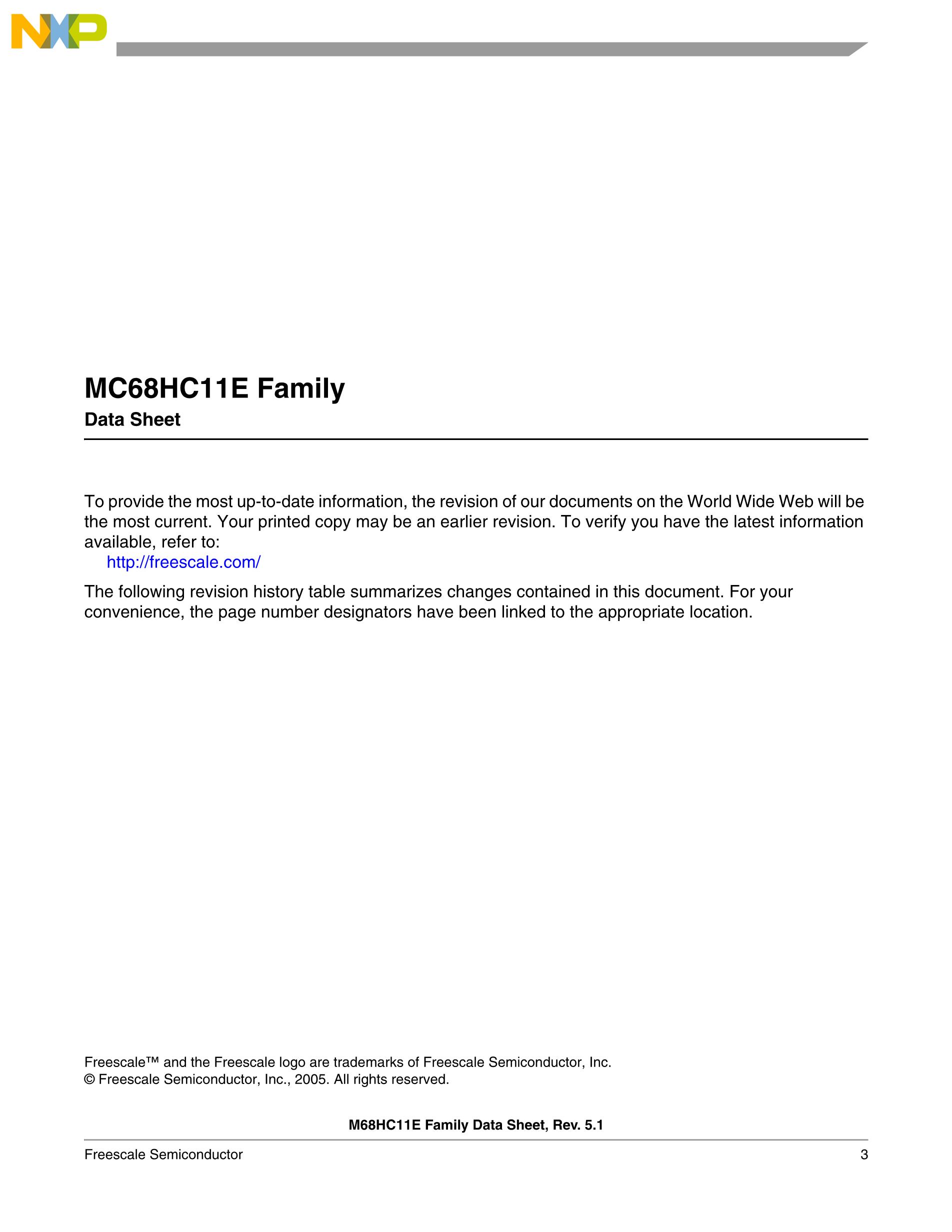 MC68HC11E1CFNE2's pdf picture 3