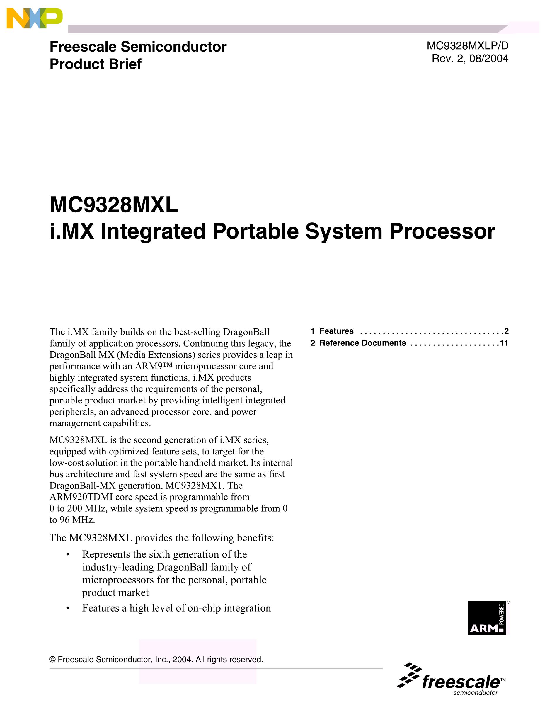 MC9328MX1VH20's pdf picture 1
