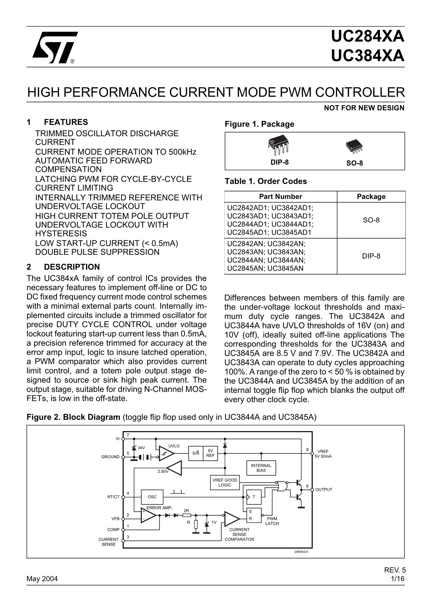 UC3844AN's pdf picture 1