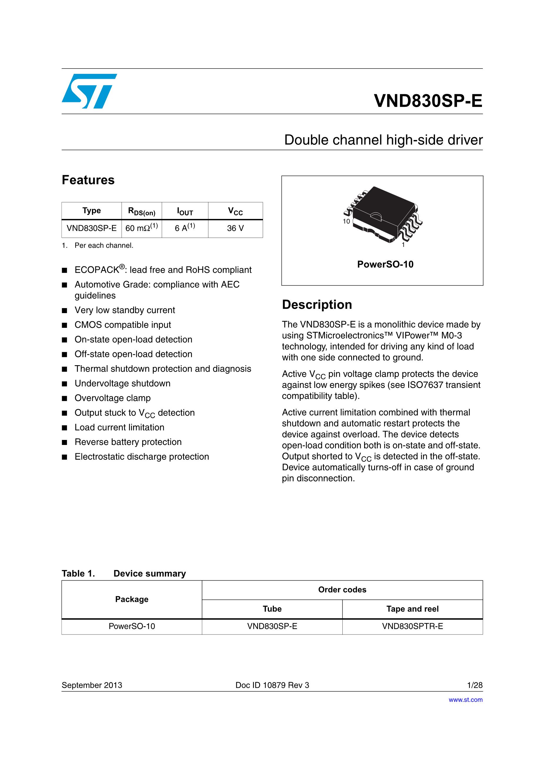 VND81013TR's pdf picture 1
