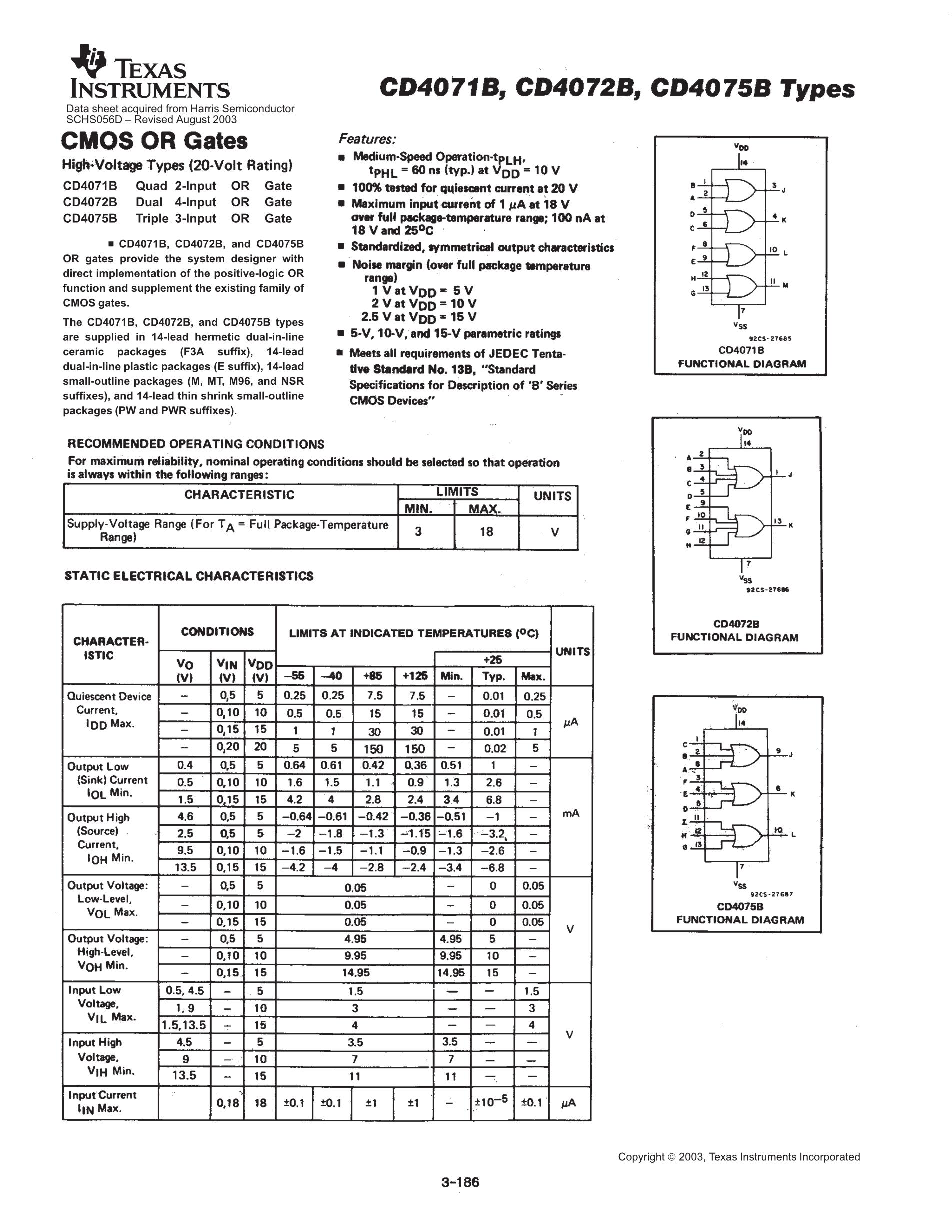 CD4075BM's pdf picture 1