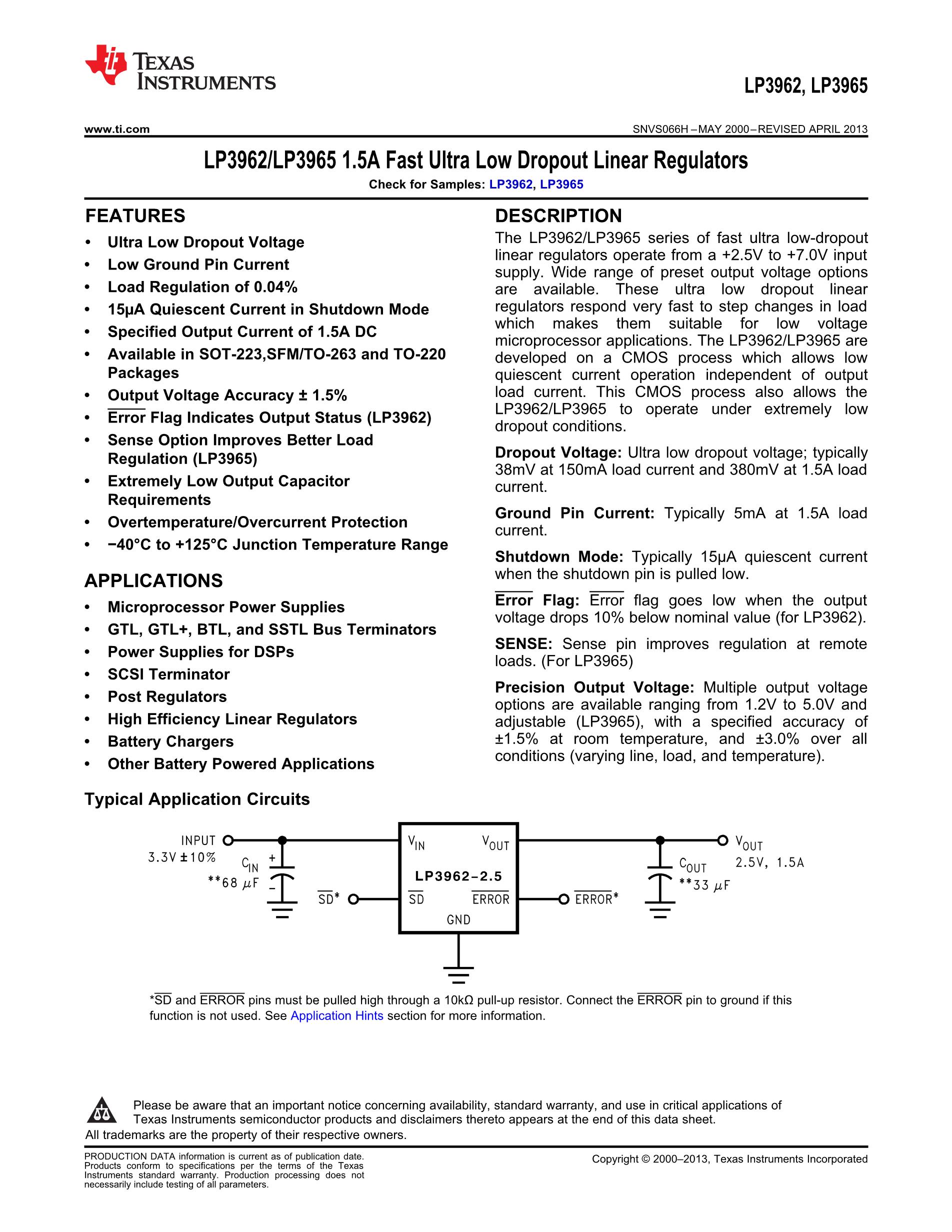 LP3965ES-2.5's pdf picture 1