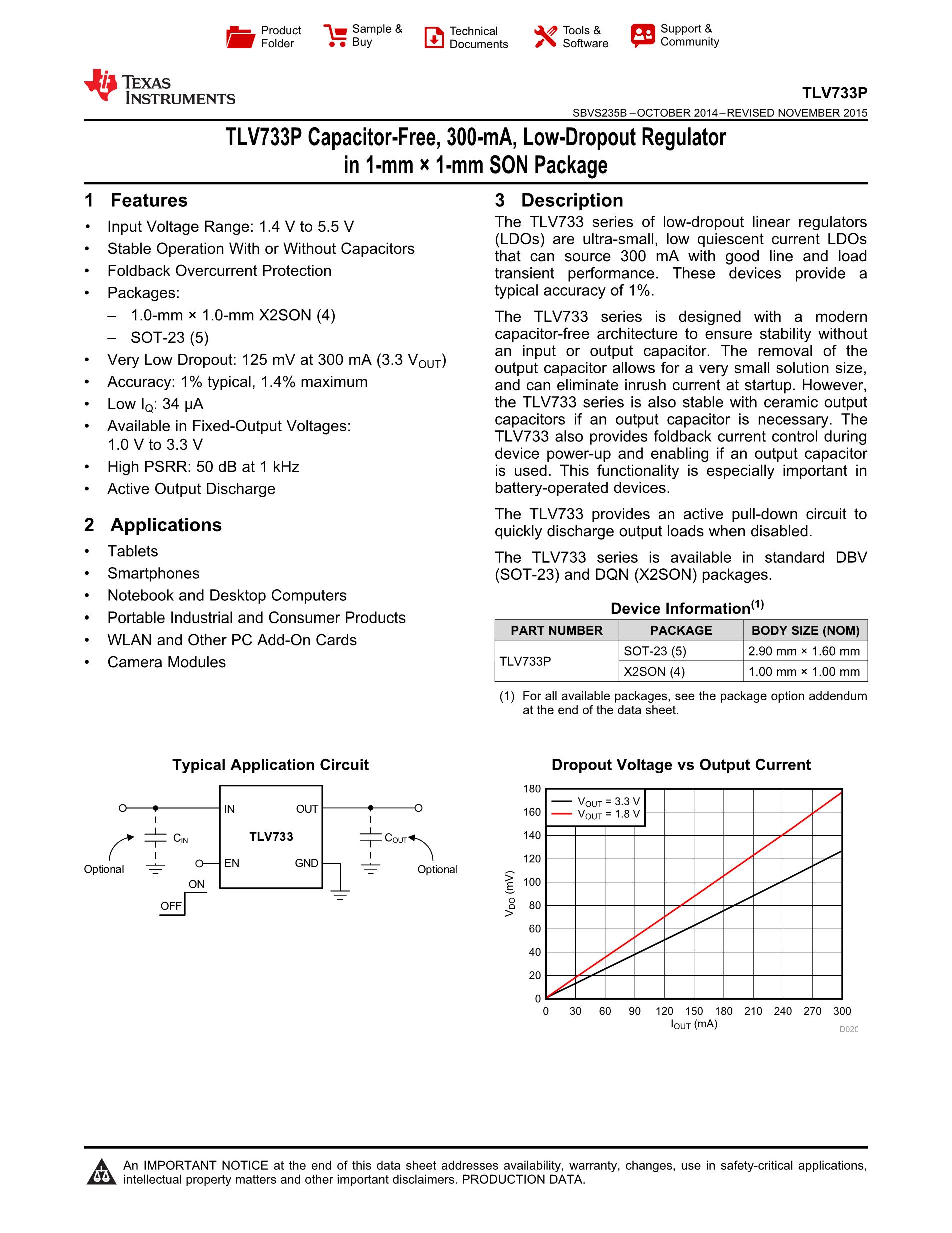 TLV70022DDCR's pdf picture 1