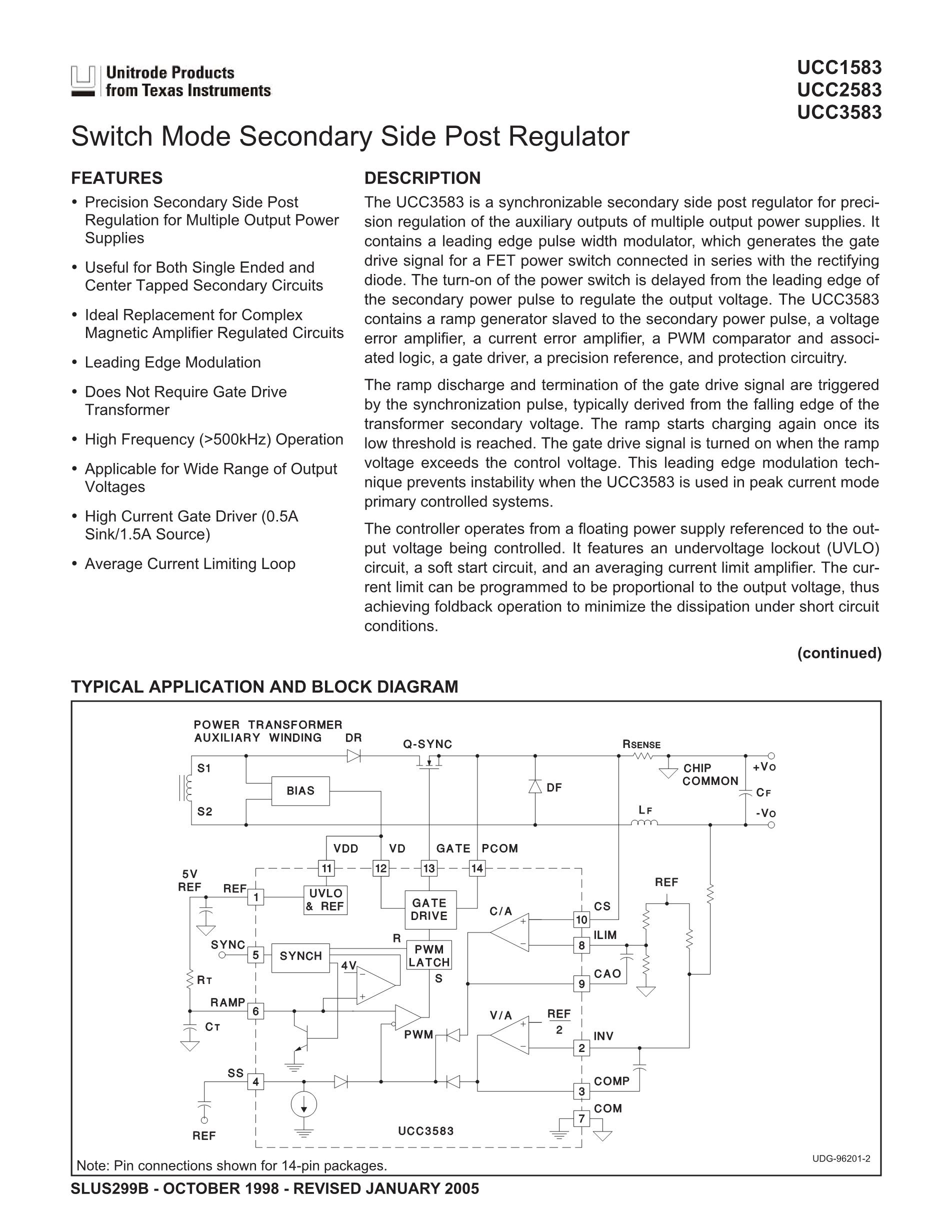 UCC3583N's pdf picture 1
