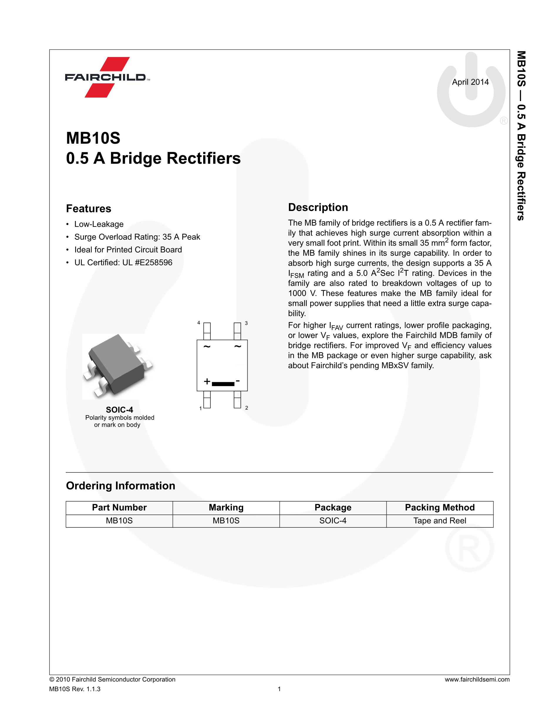 MB10F 50MIL's pdf picture 2