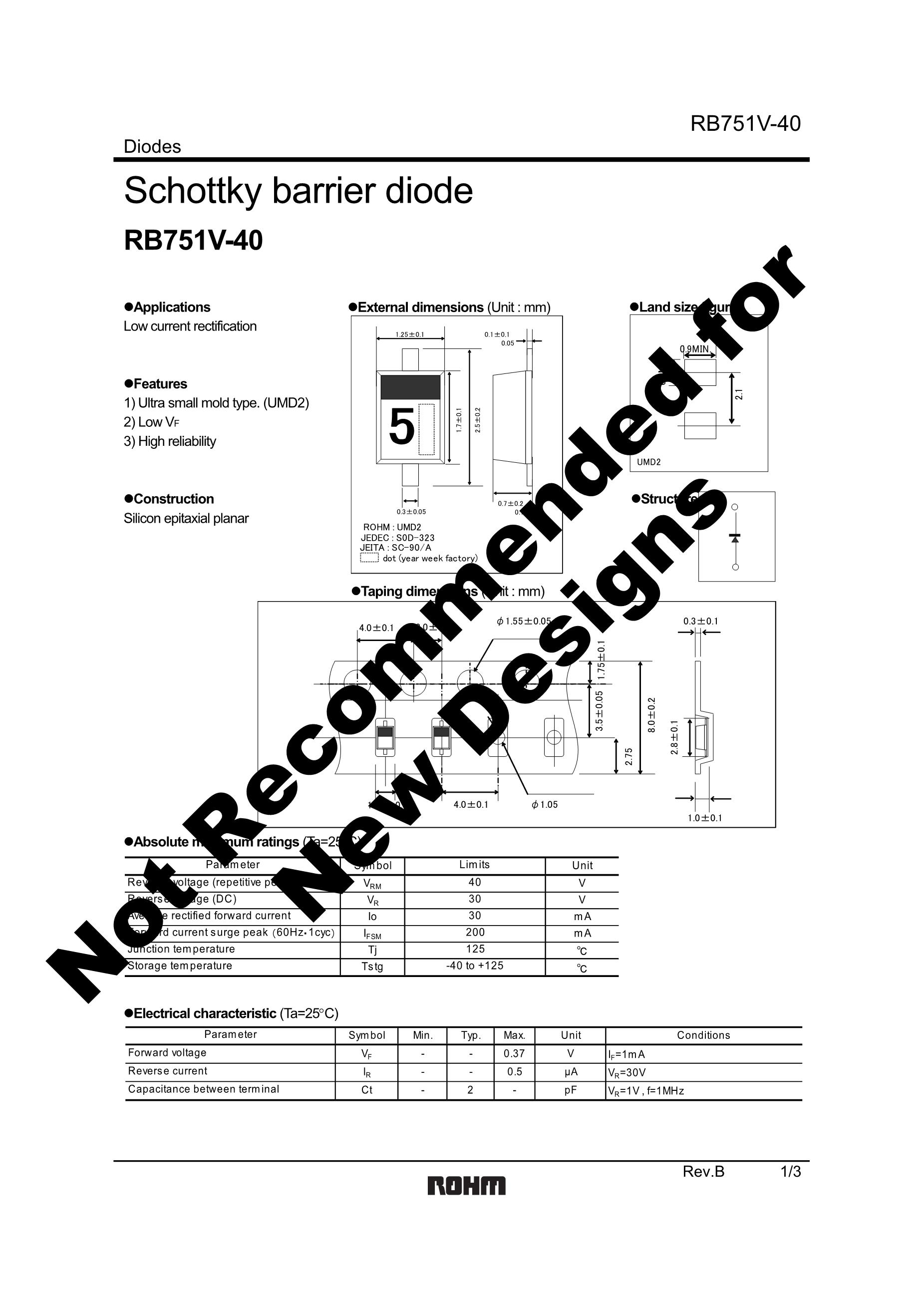 RB751S-30 TE61's pdf picture 1