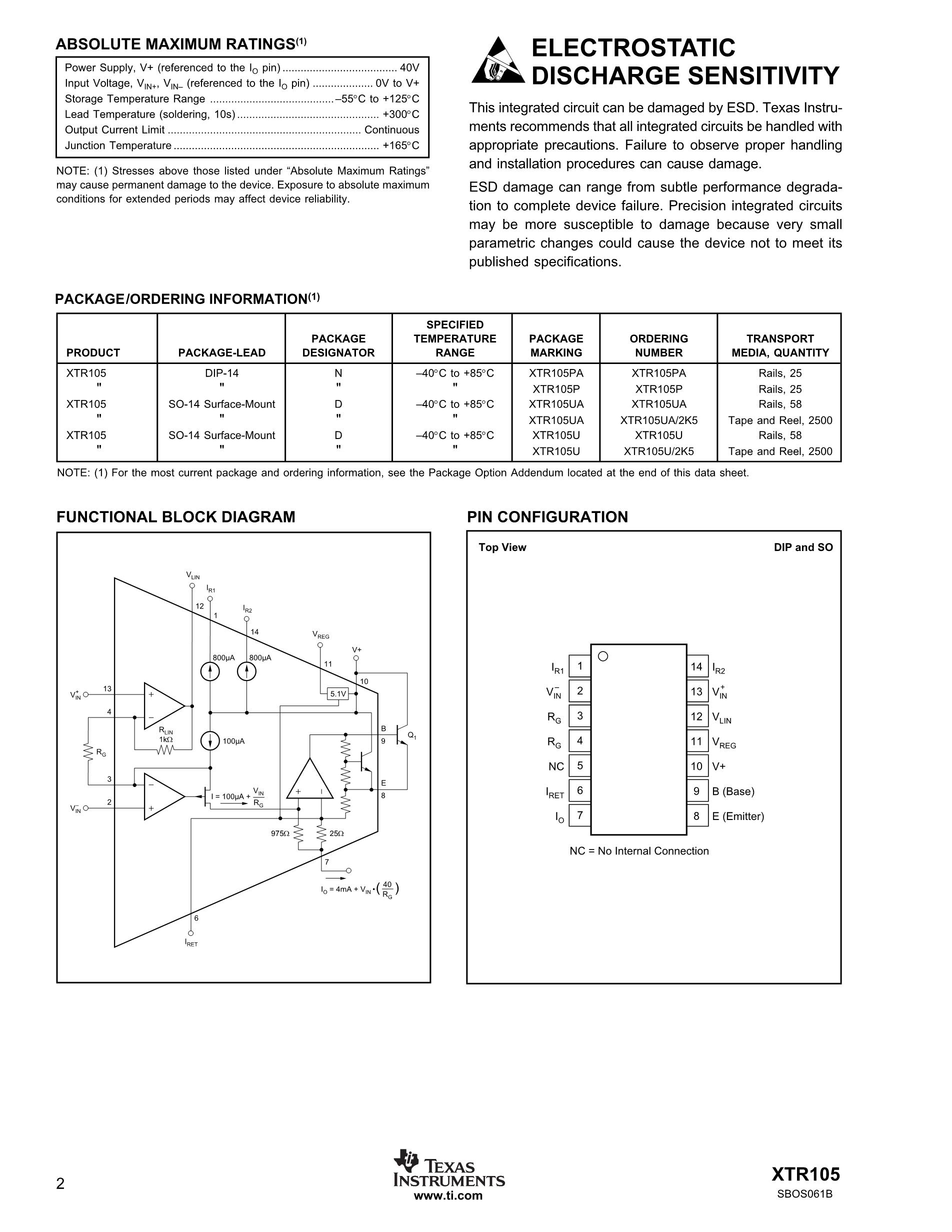 XTR116UAE4's pdf picture 2