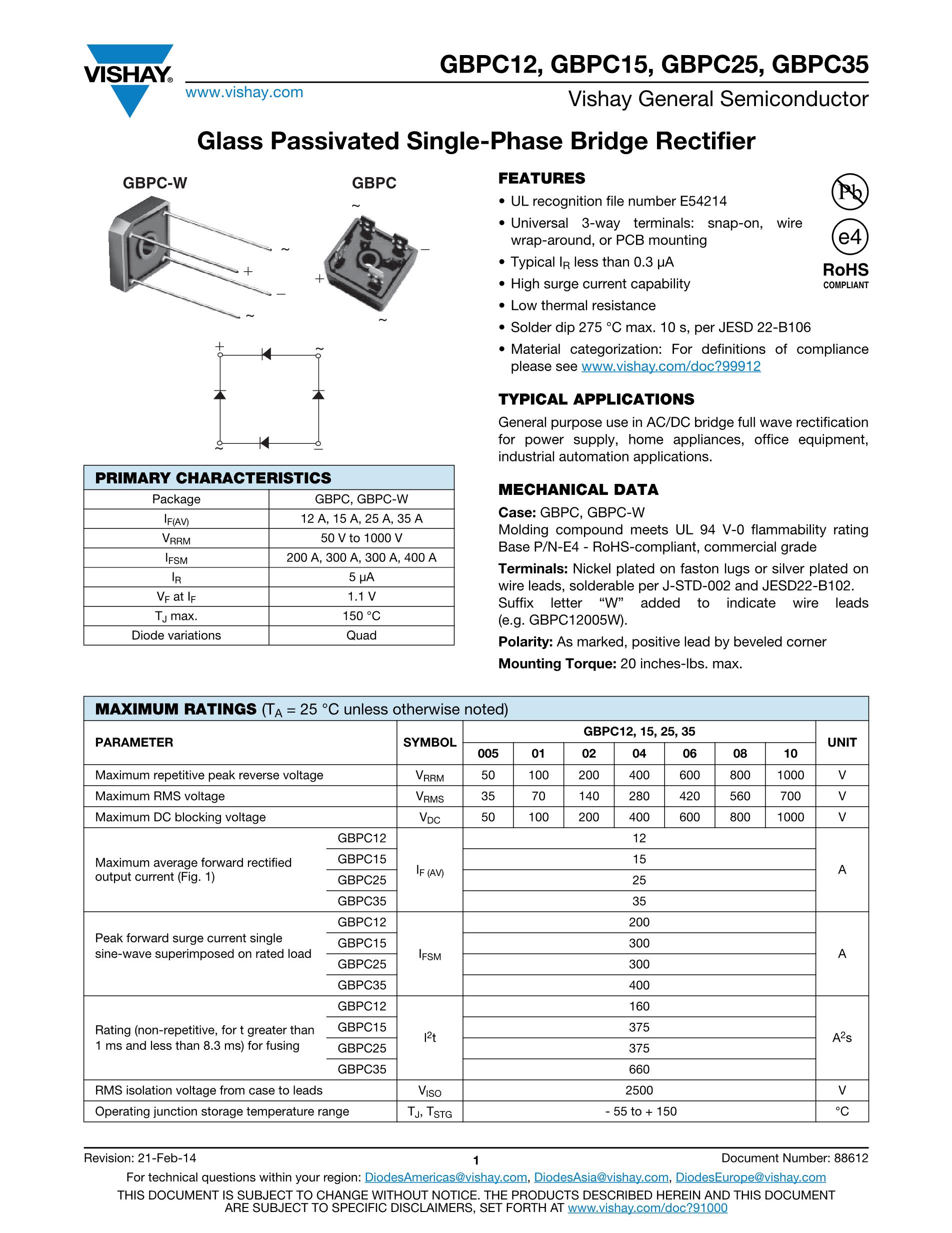 GBPC3510W-E4/51's pdf picture 1