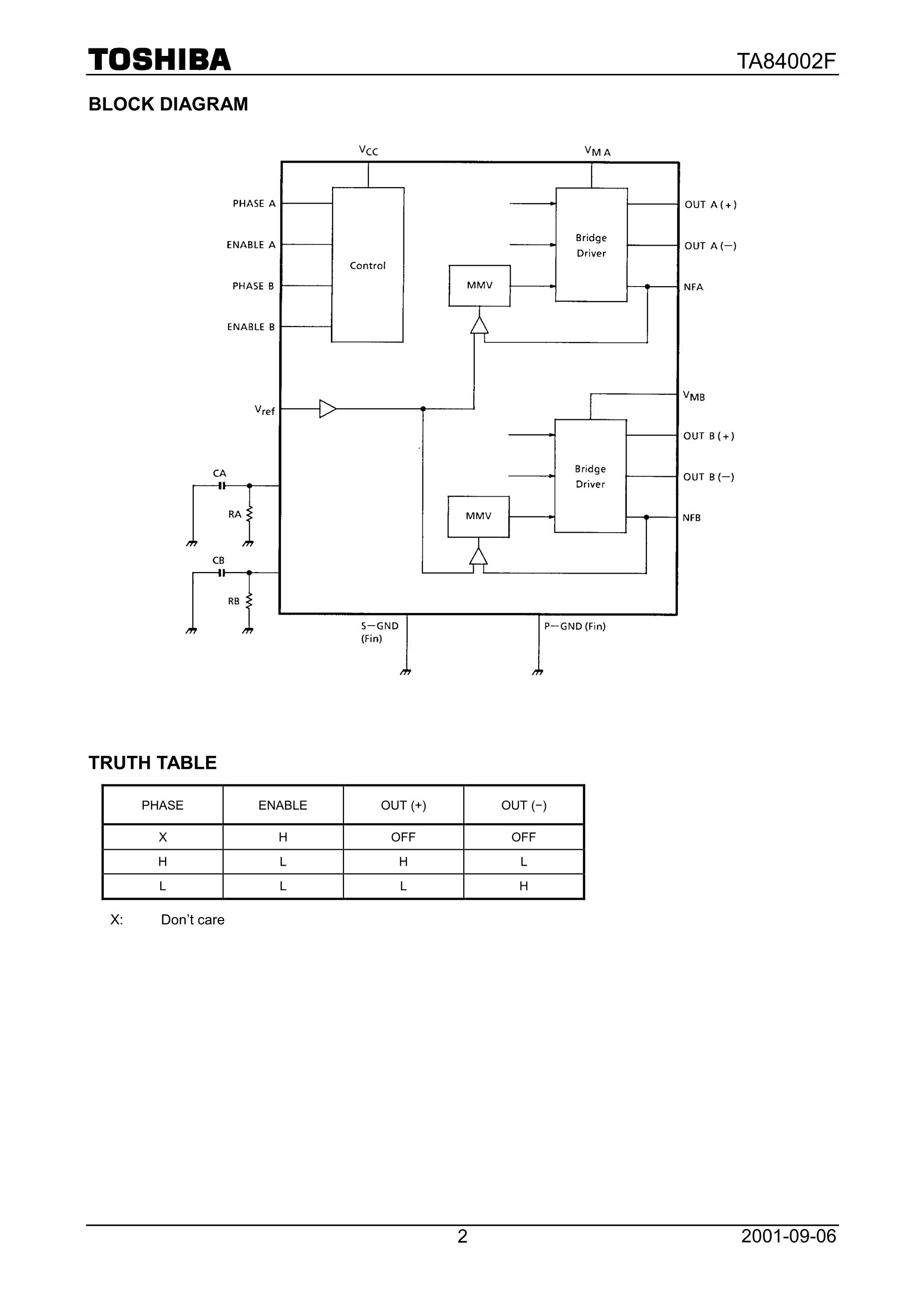 TA8407's pdf picture 2