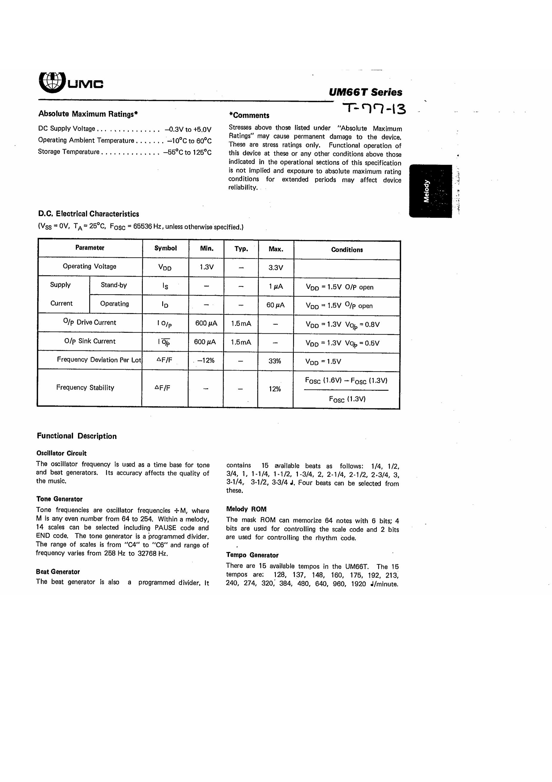 UM66T32L's pdf picture 2
