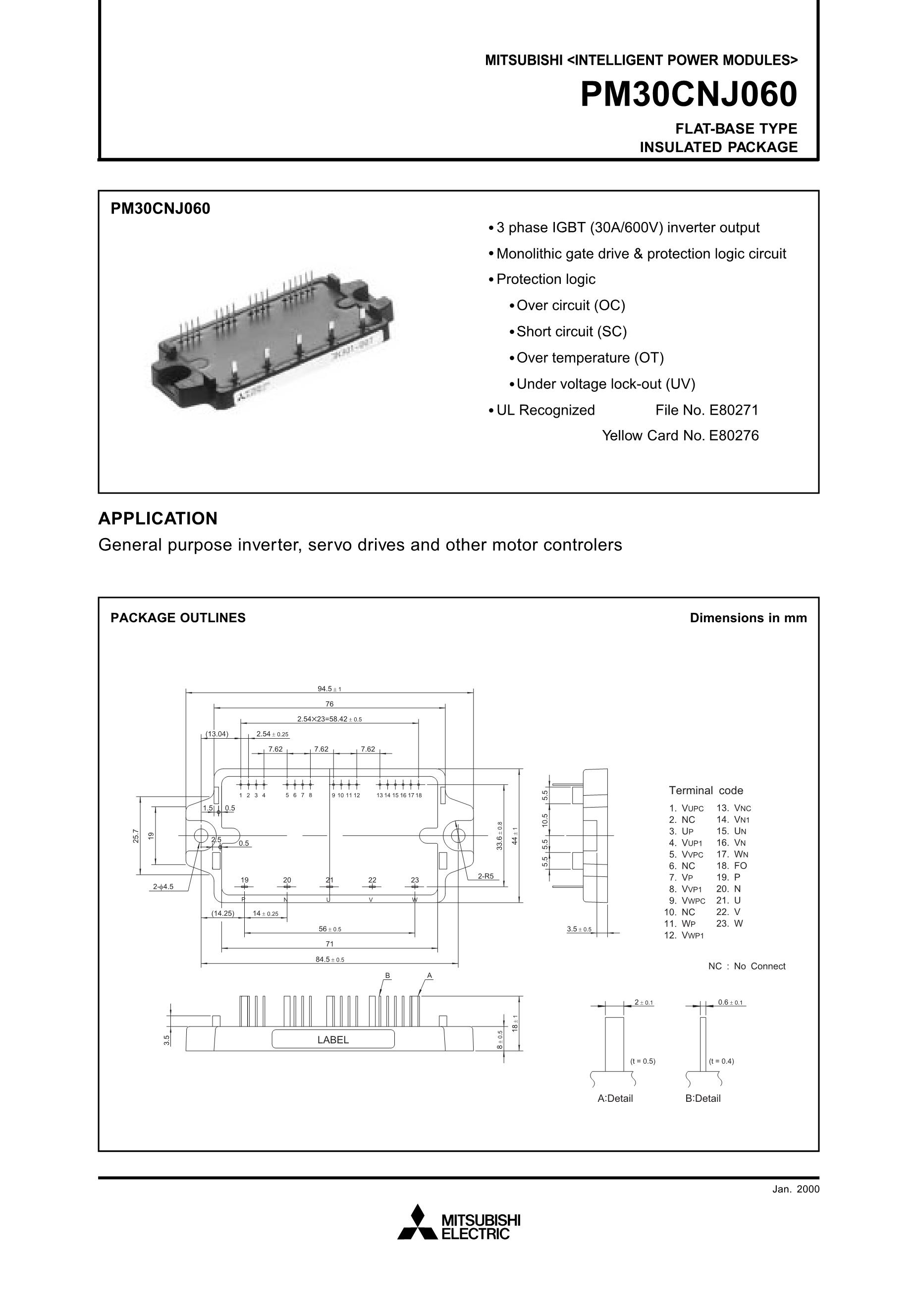 PM30CNJ060's pdf picture 1