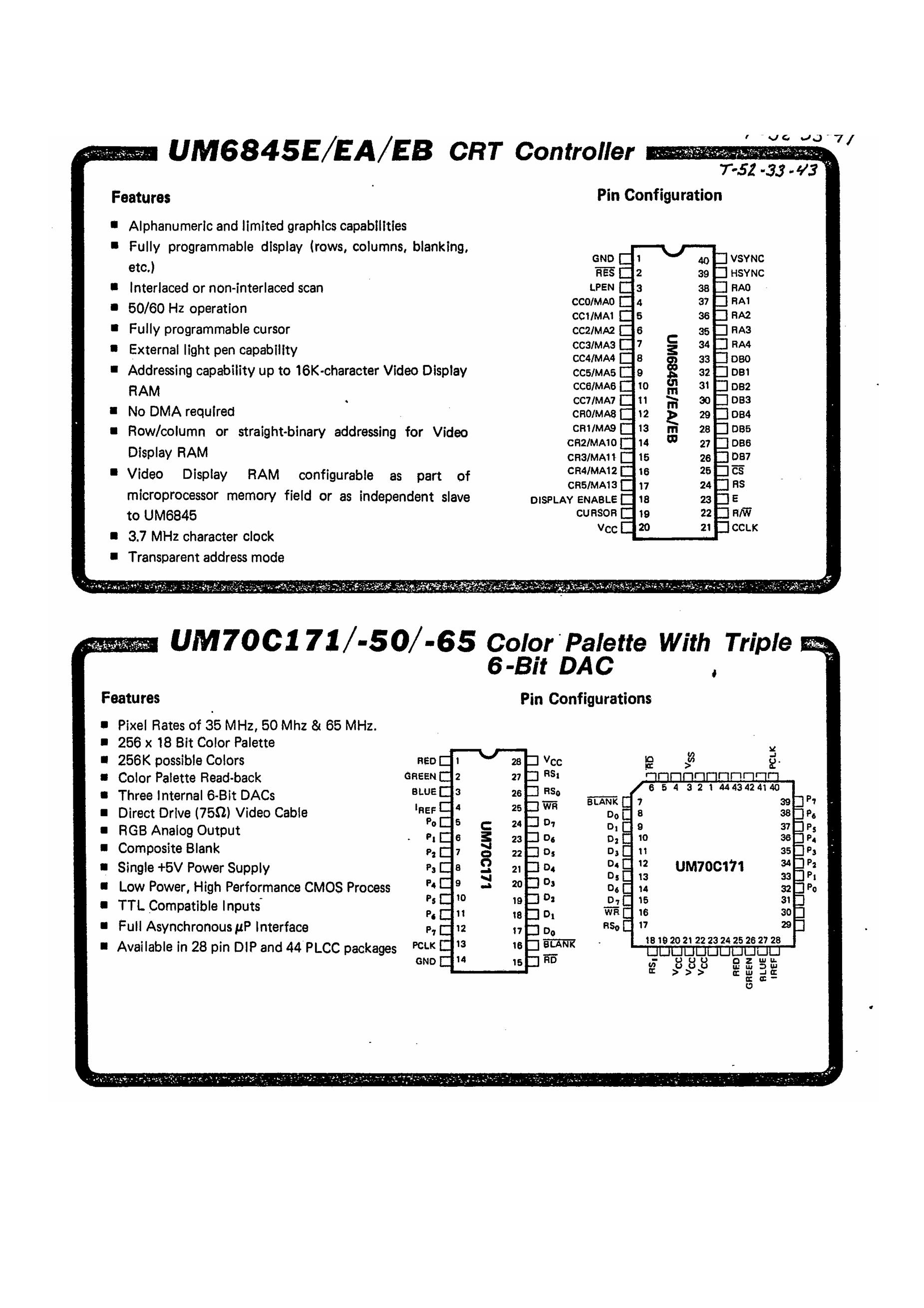UM70C171's pdf picture 1