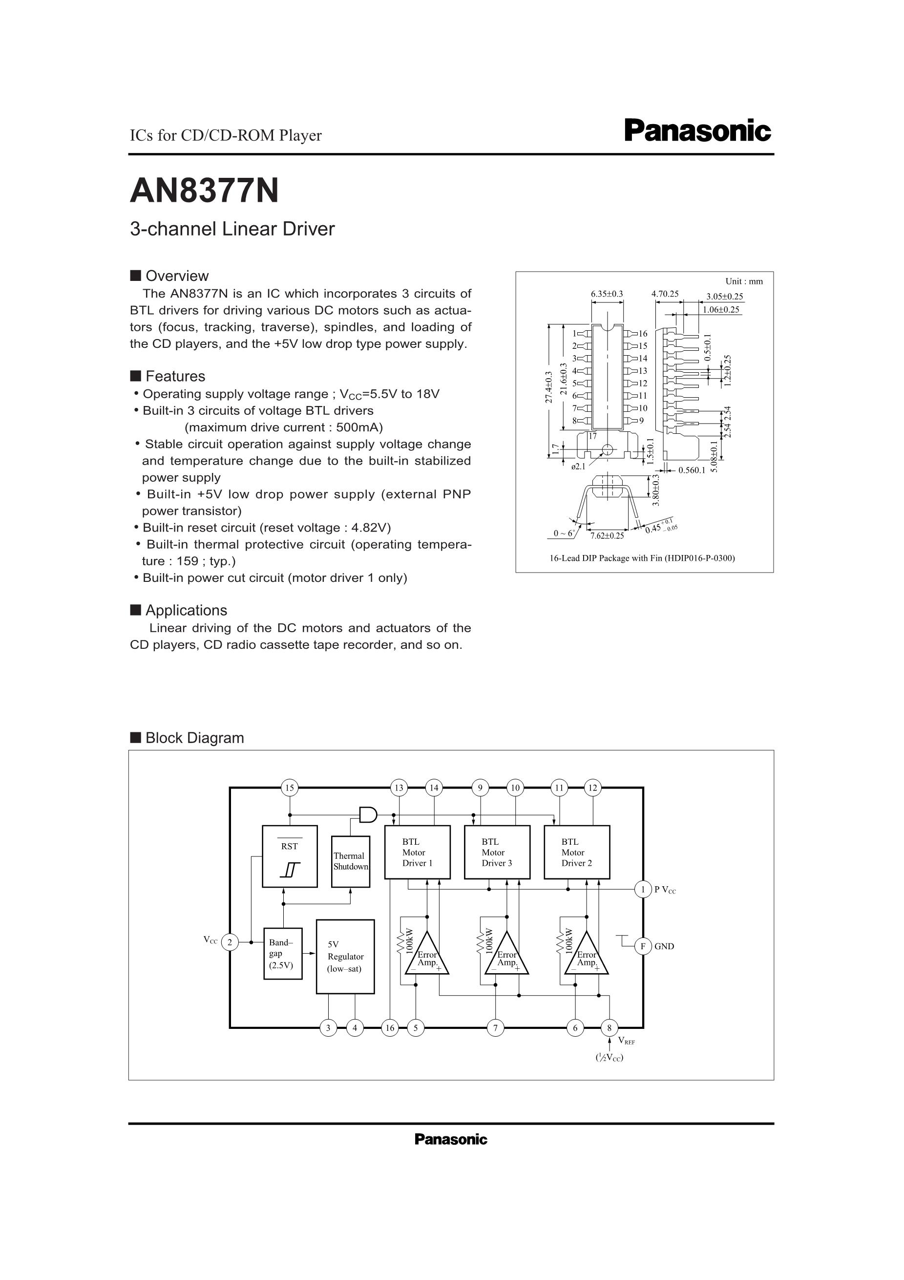 AN8377N's pdf picture 1