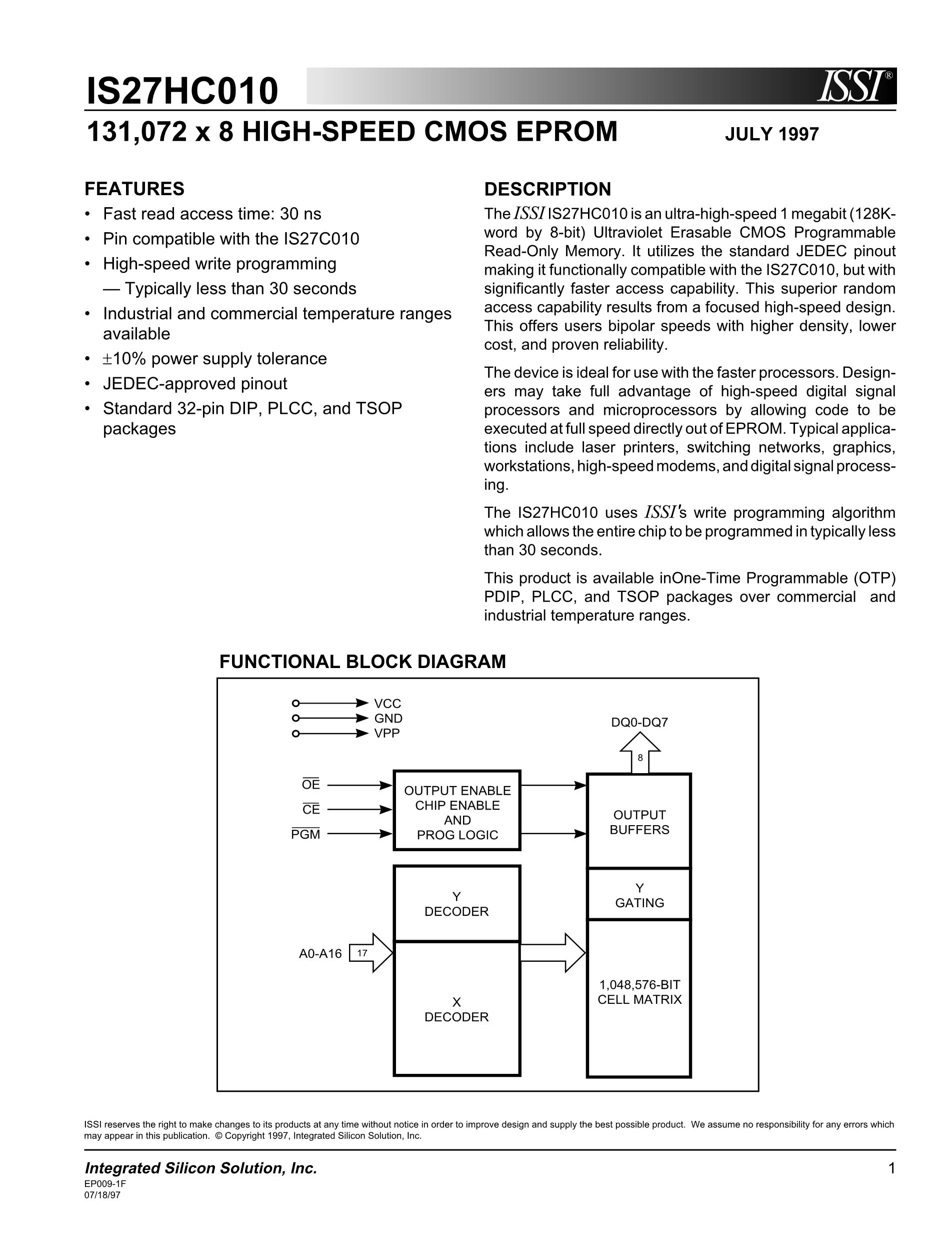 ISSI93C64-3G's pdf picture 1