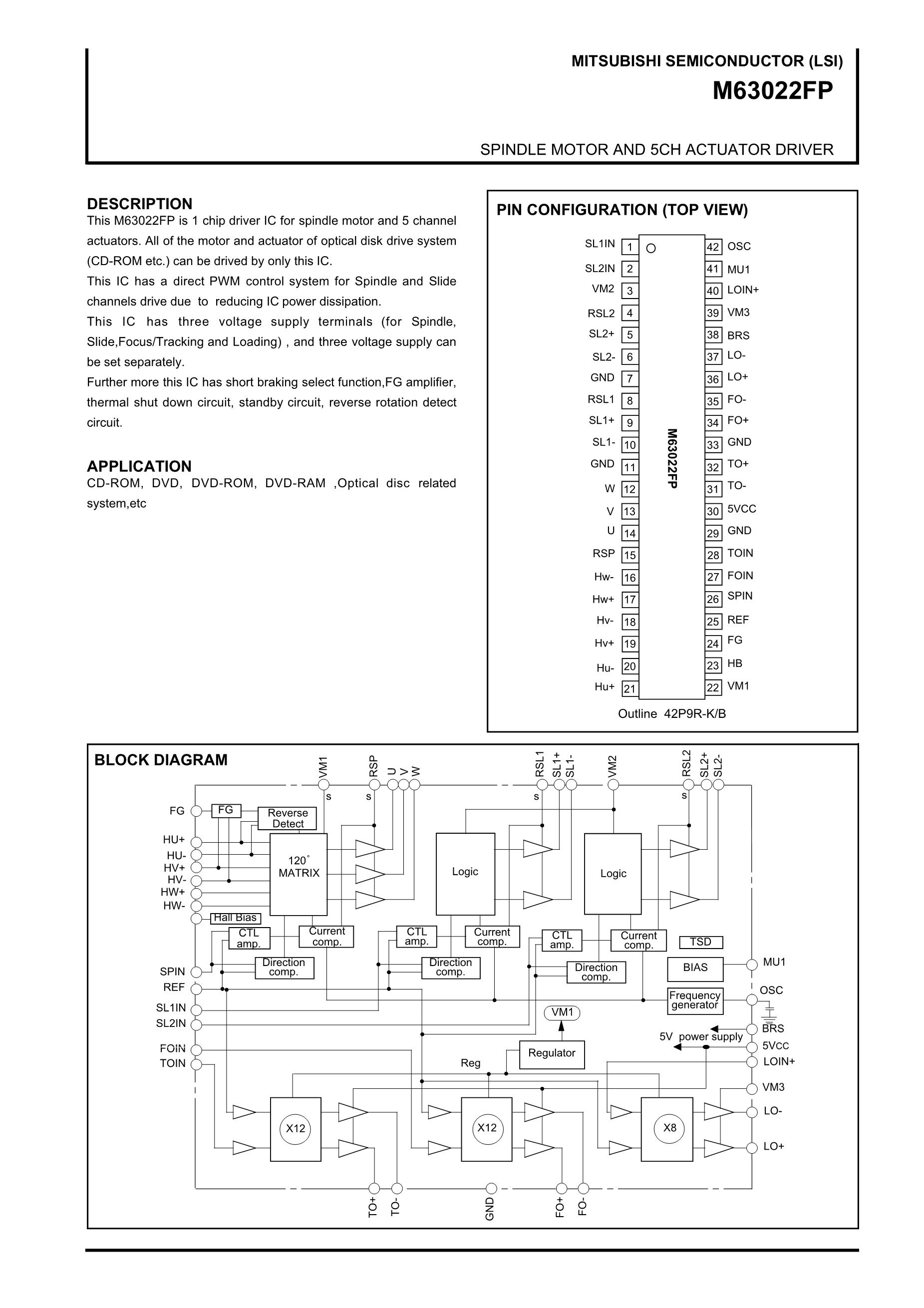 M63041FP's pdf picture 1