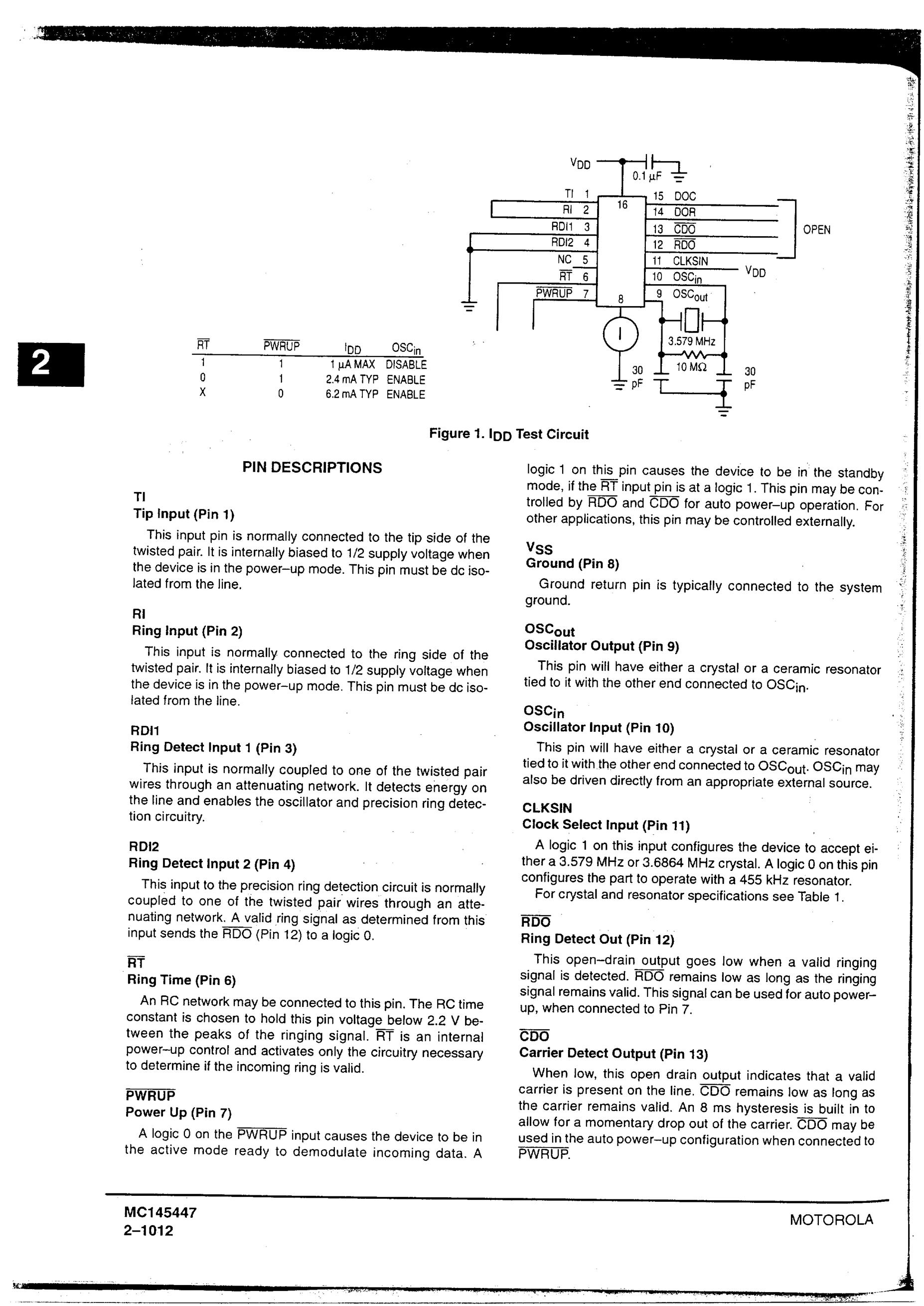 MC145447P's pdf picture 3