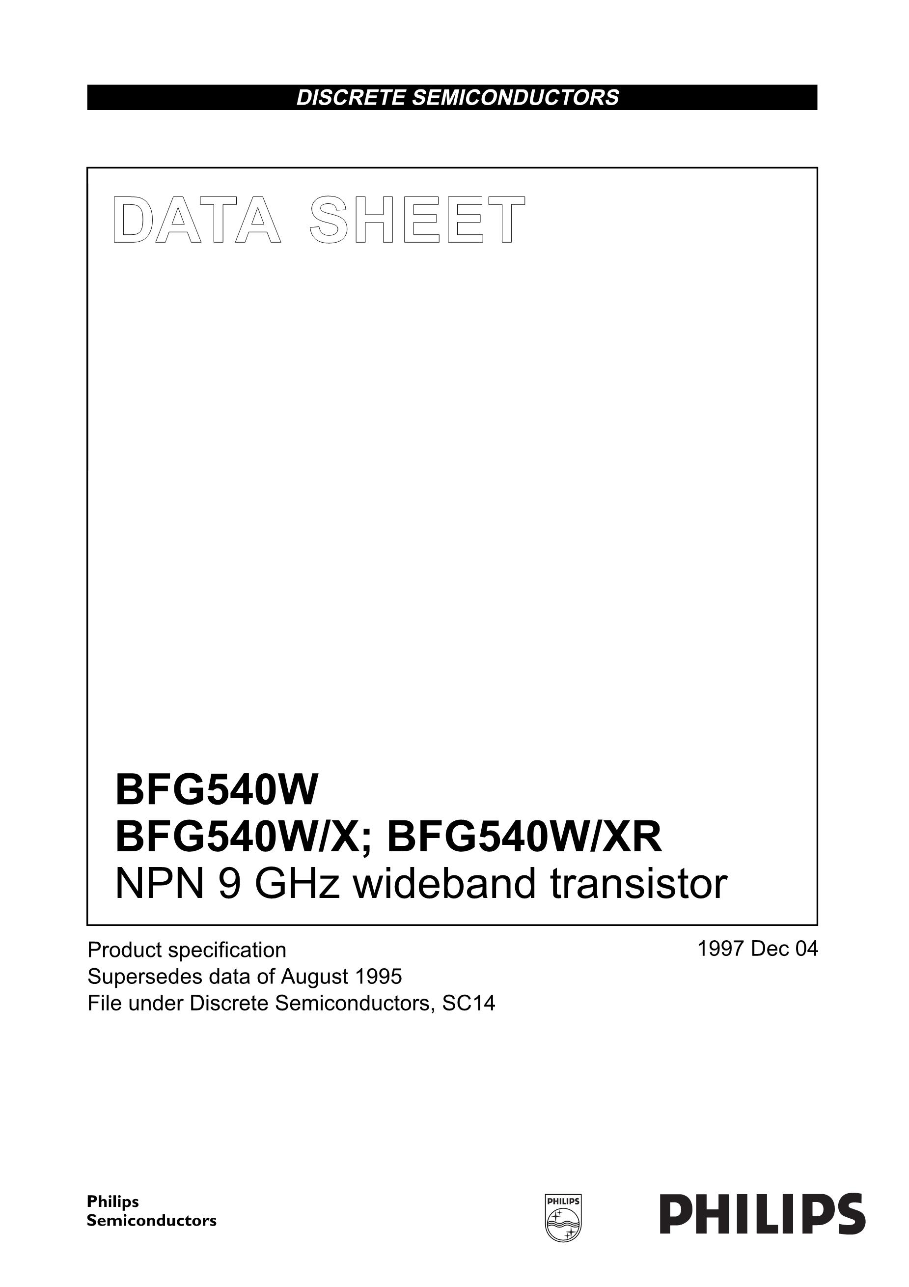 BFG540/XR's pdf picture 1