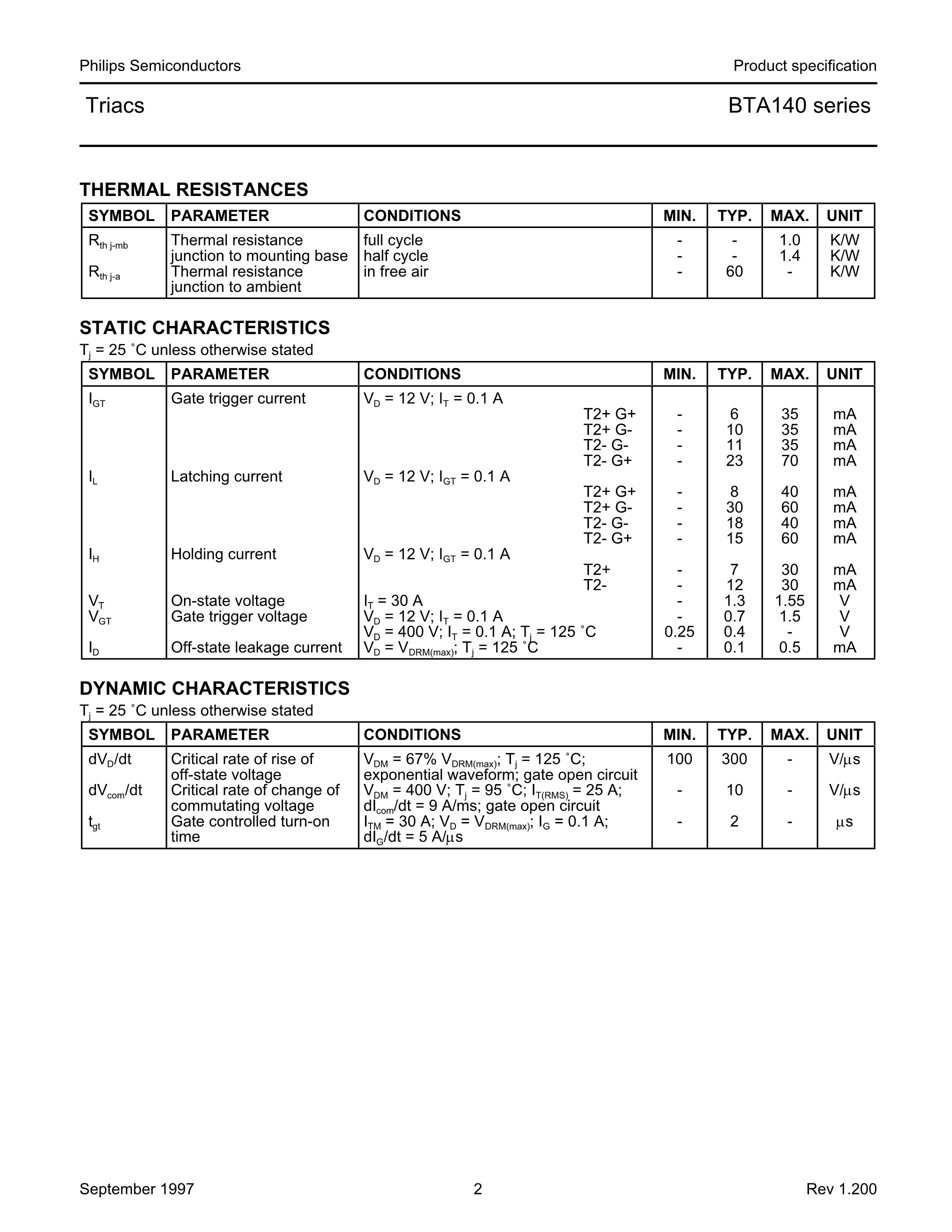 BTA100-1200B 100A 1200V SILICON CONTROL CHINA ORIGINAL's pdf picture 2