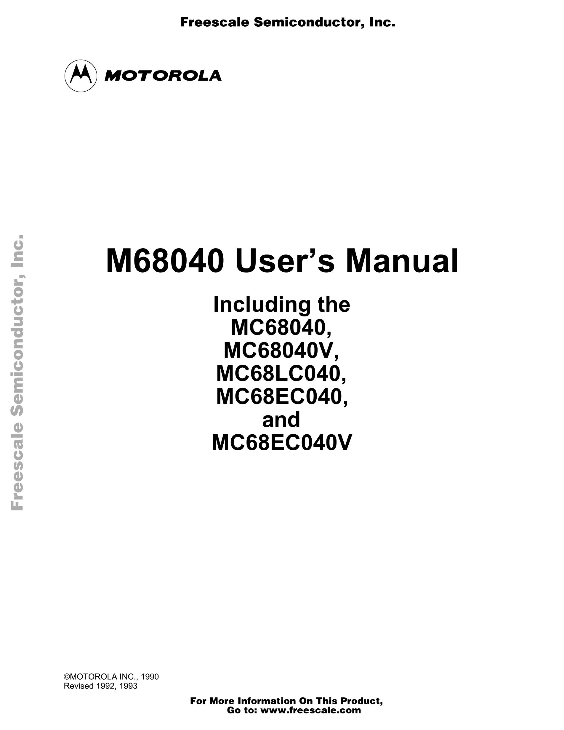 MC68040FE25V's pdf picture 1