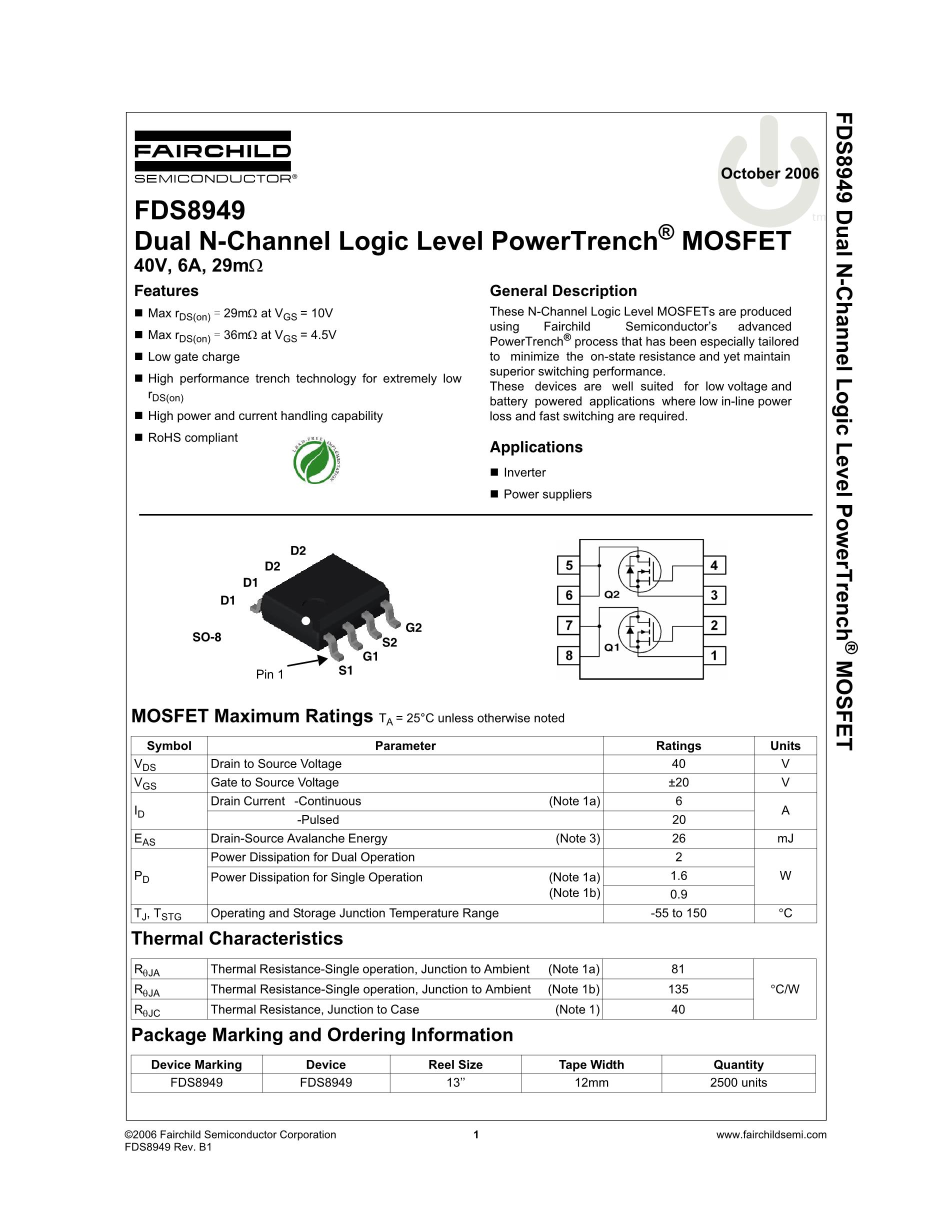 FDS8984's pdf picture 1