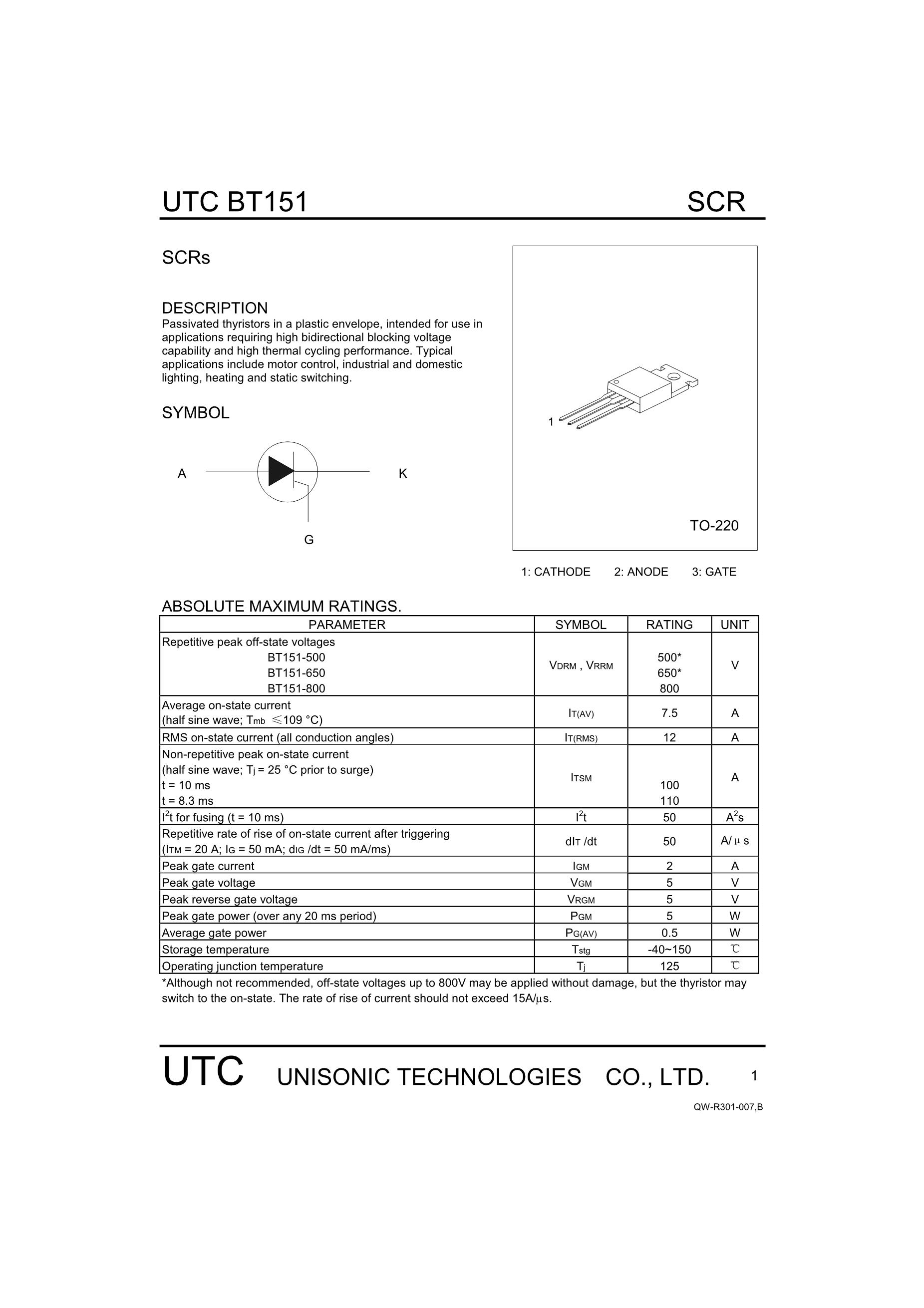 BT150S-600R's pdf picture 1