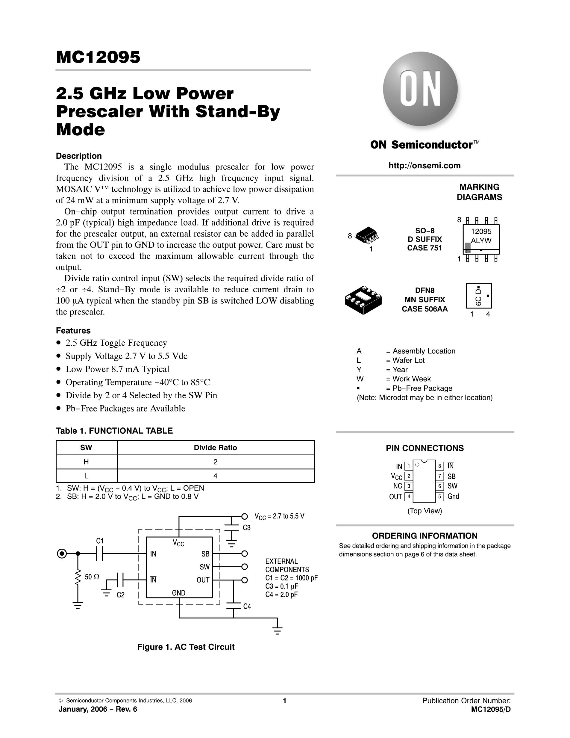MC12093DG's pdf picture 1