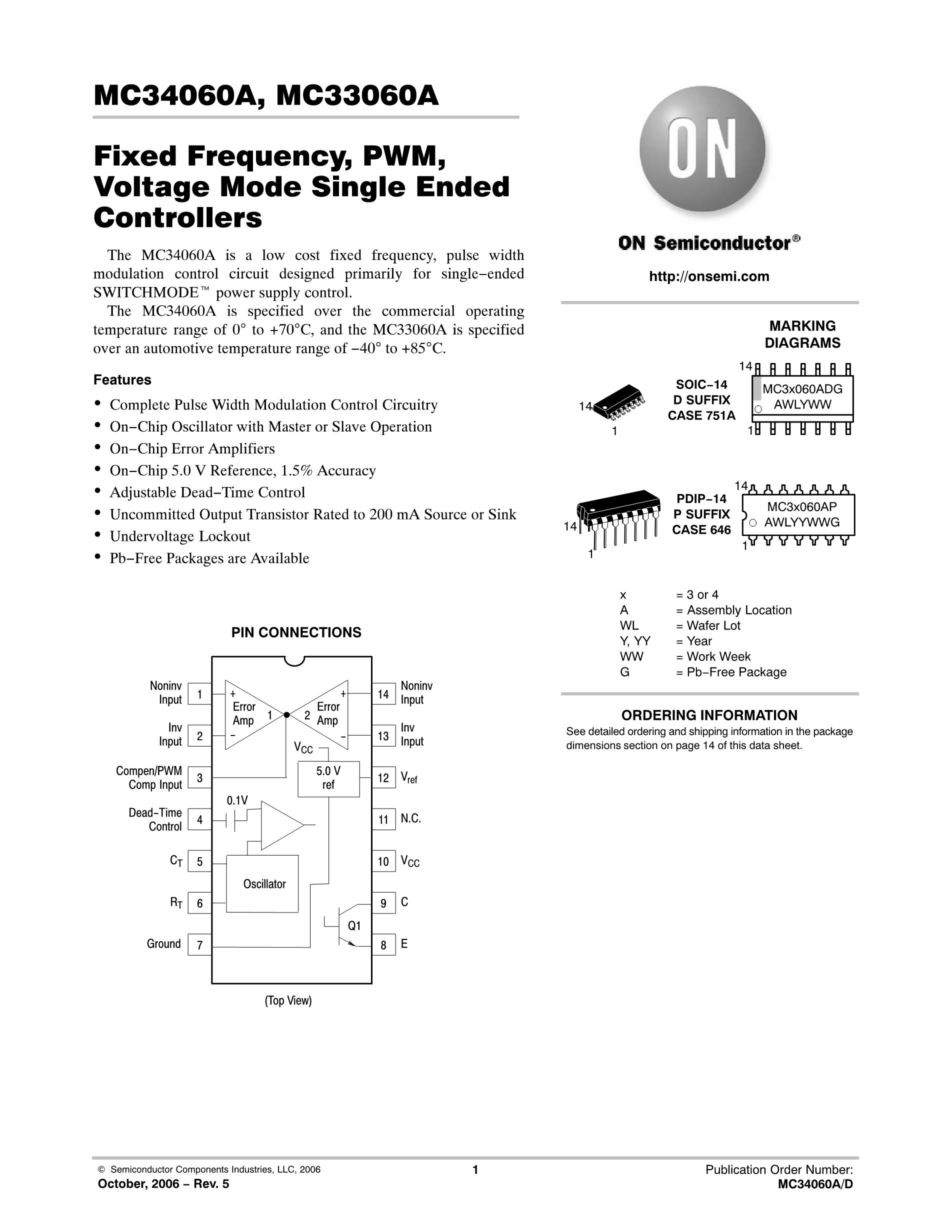 MC33060AP's pdf picture 1