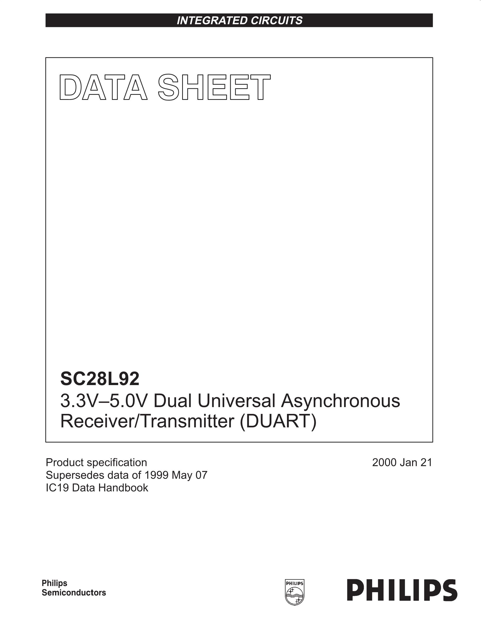 SC28L194A1A,512's pdf picture 1