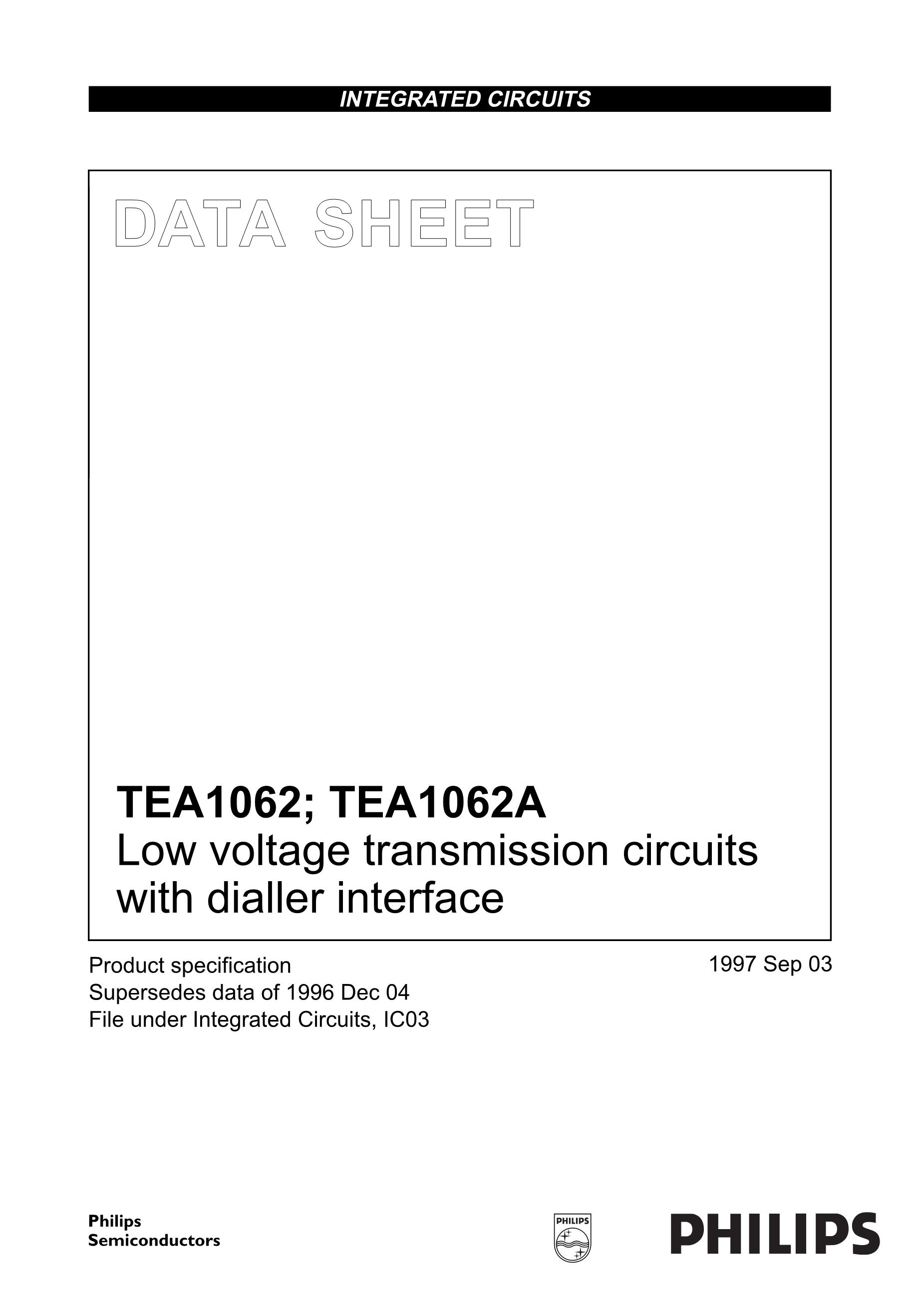 TEA1062's pdf picture 1