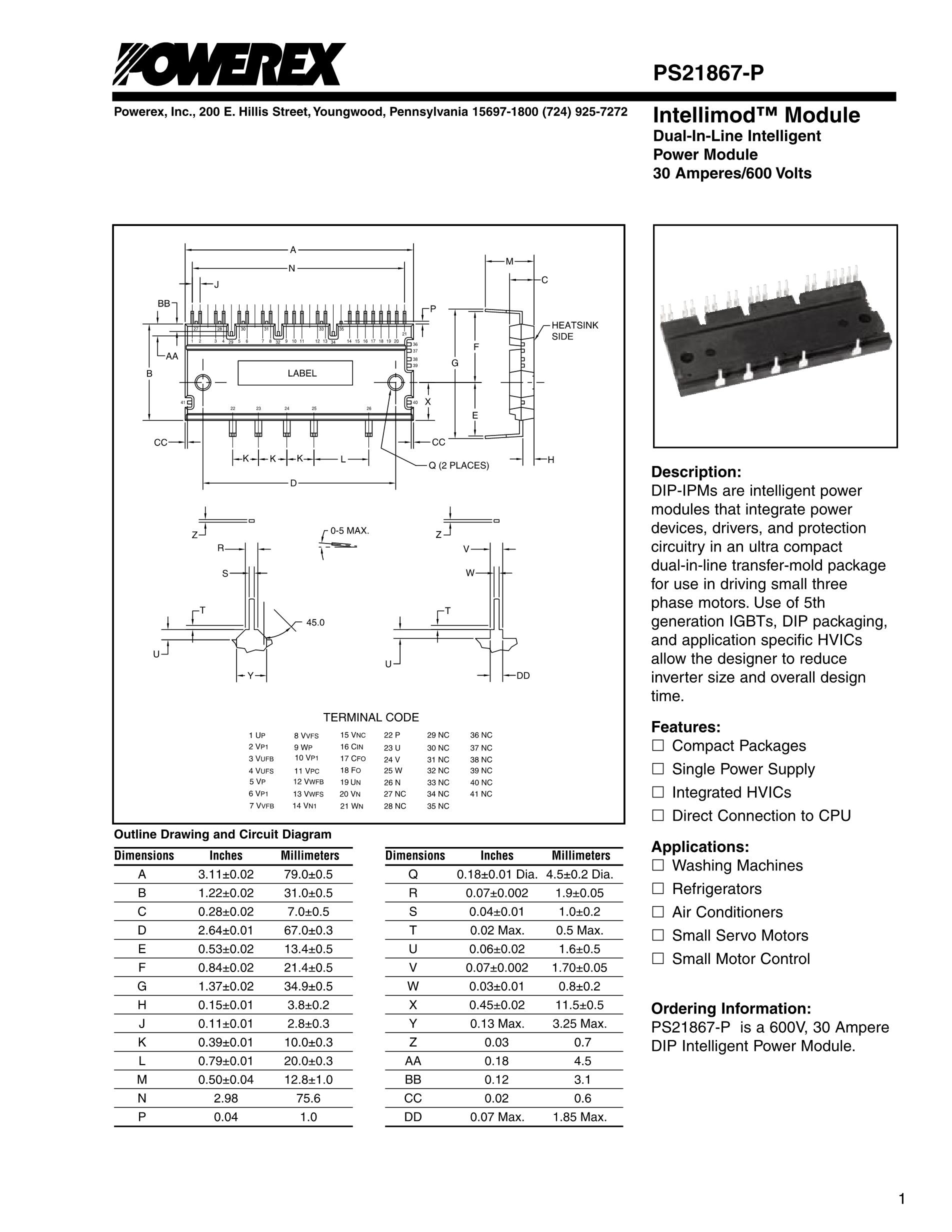 PS21867-A's pdf picture 1
