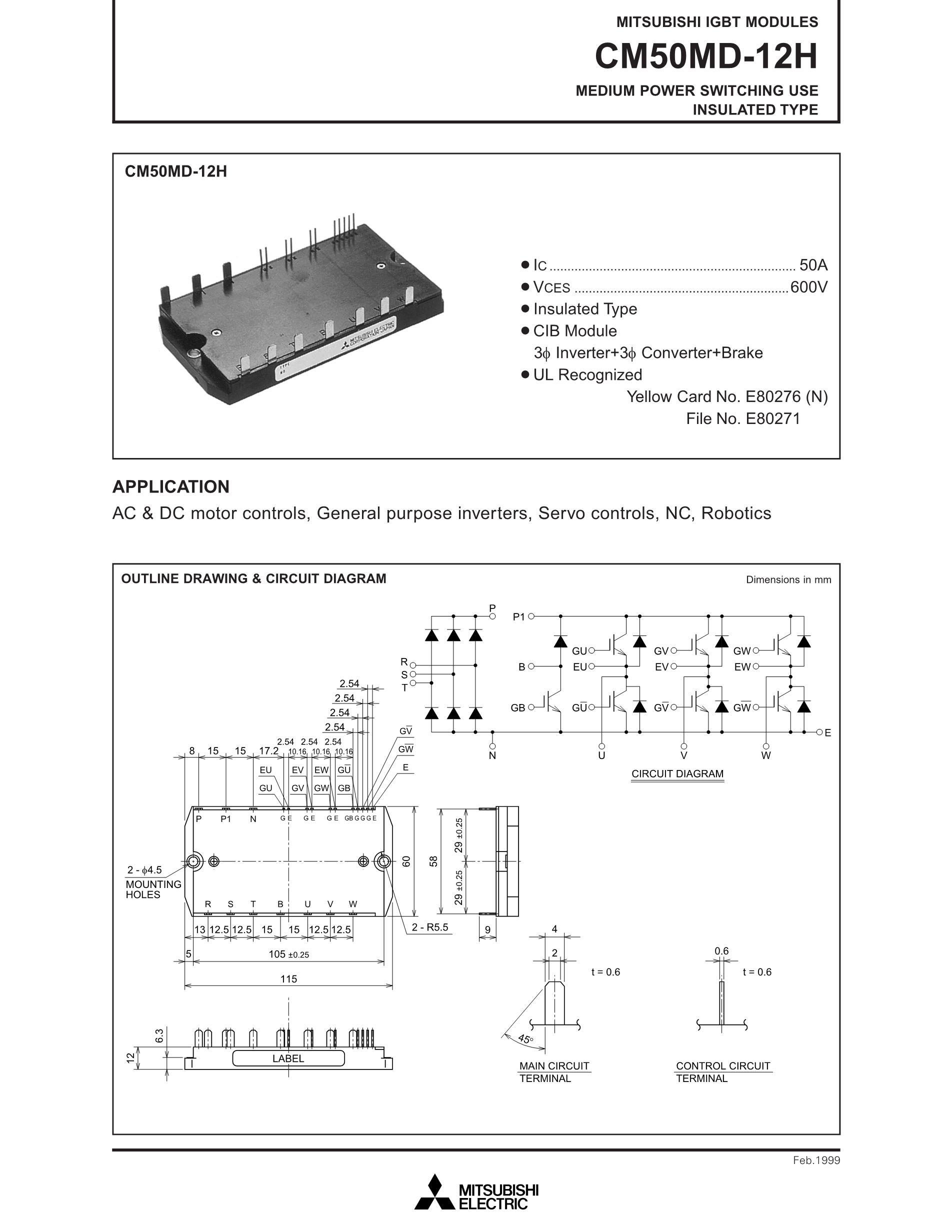 CM50MD-12H's pdf picture 1