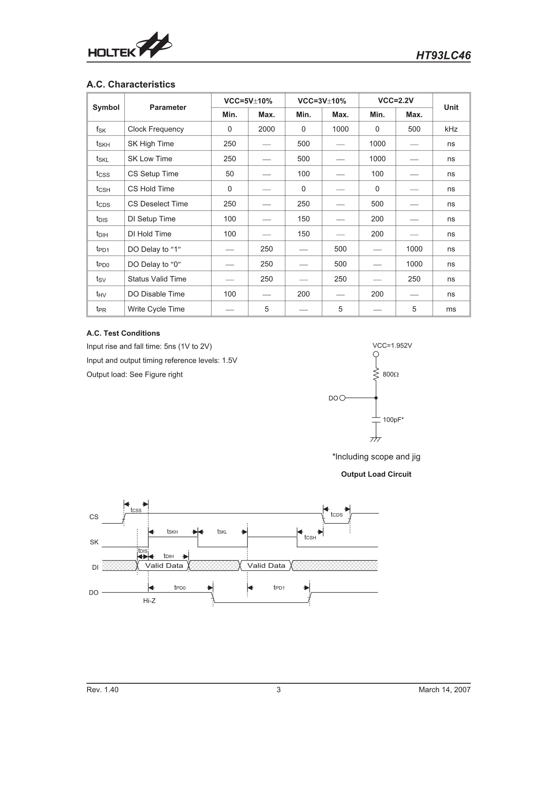 HT93LC46-A(40pcs)'s pdf picture 3