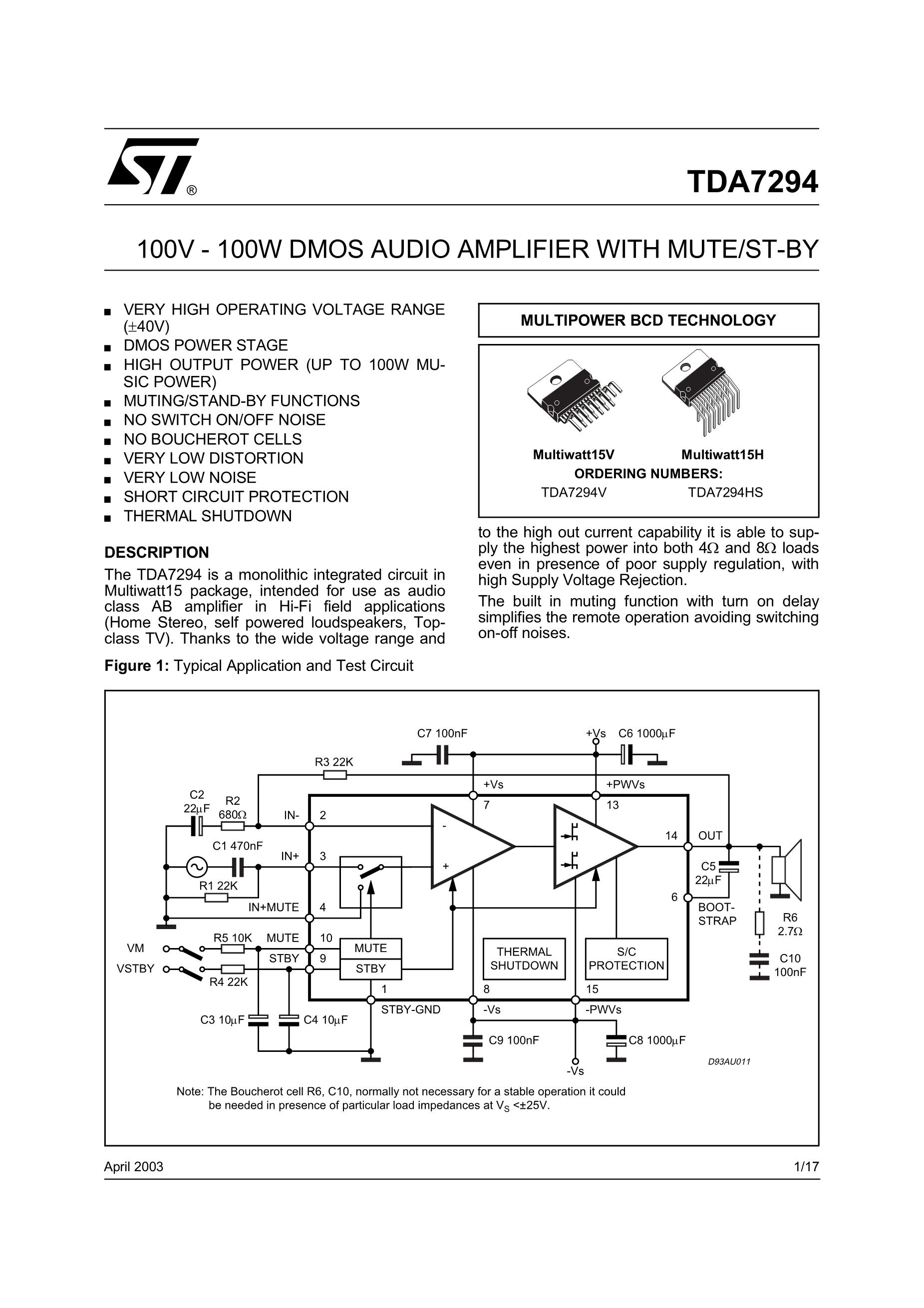 TDA7294's pdf picture 1