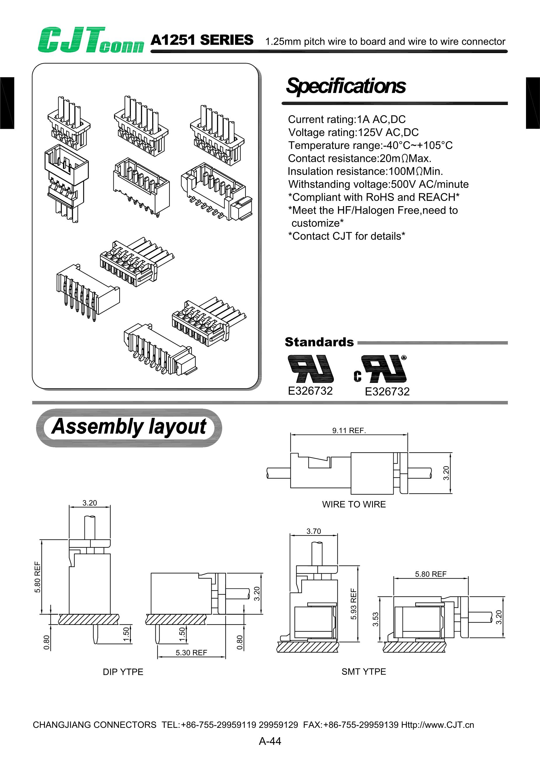 Changjiang Electronics Tech (CJ) DTC123YCA(20pcs)'s pdf picture 1