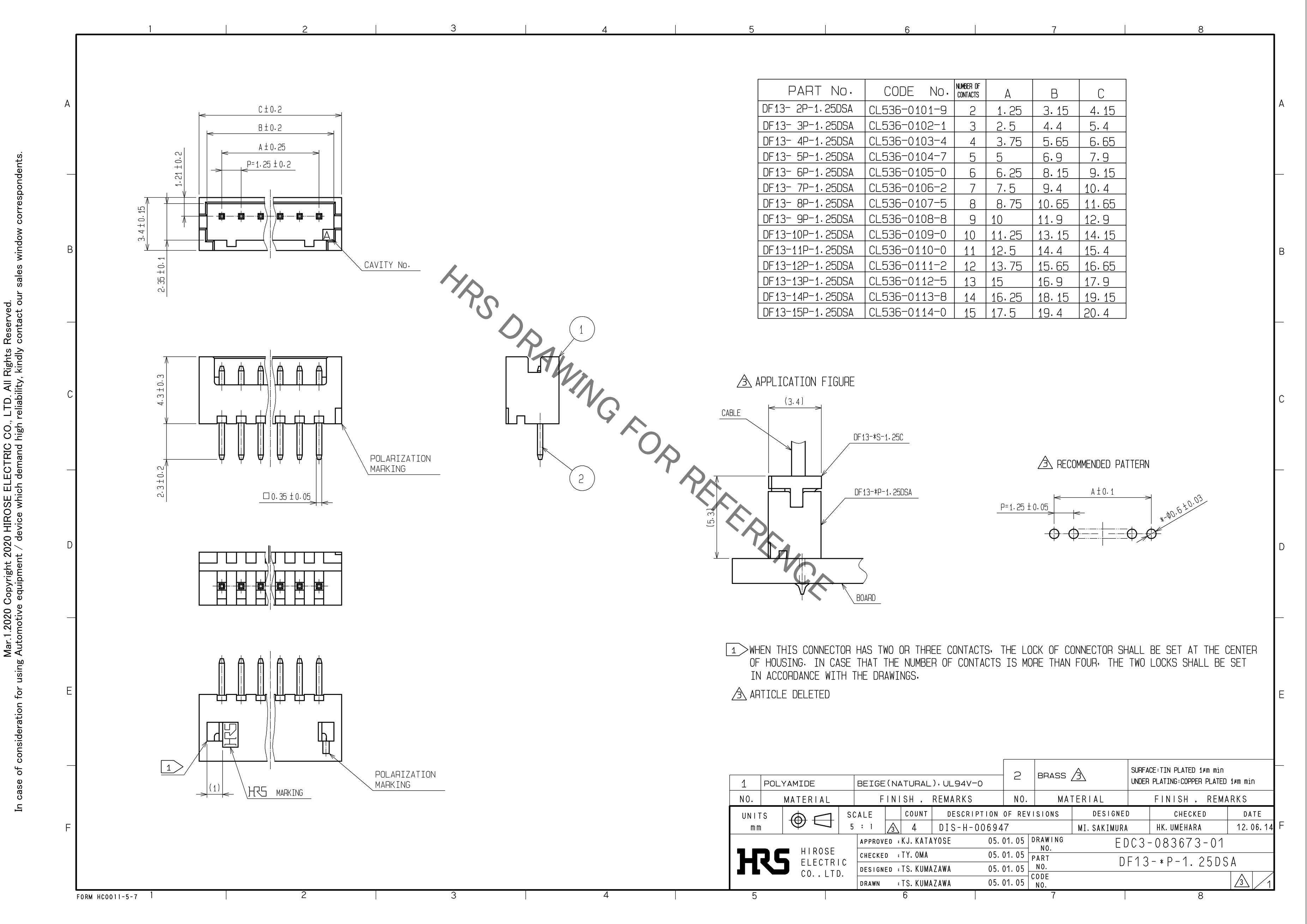 DF13A-4P-1.25H(51)'s pdf picture 1
