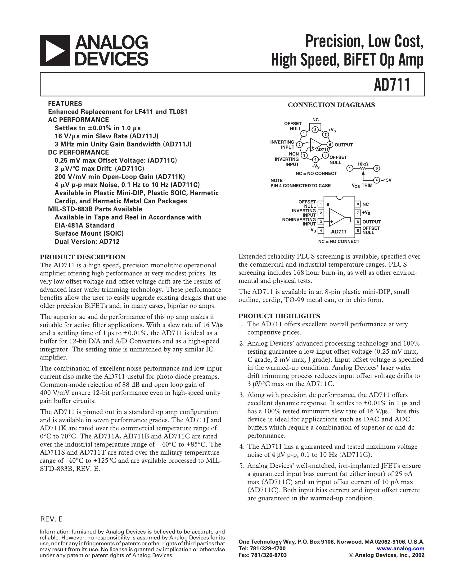 AD7171BCPZ-REEL7's pdf picture 1