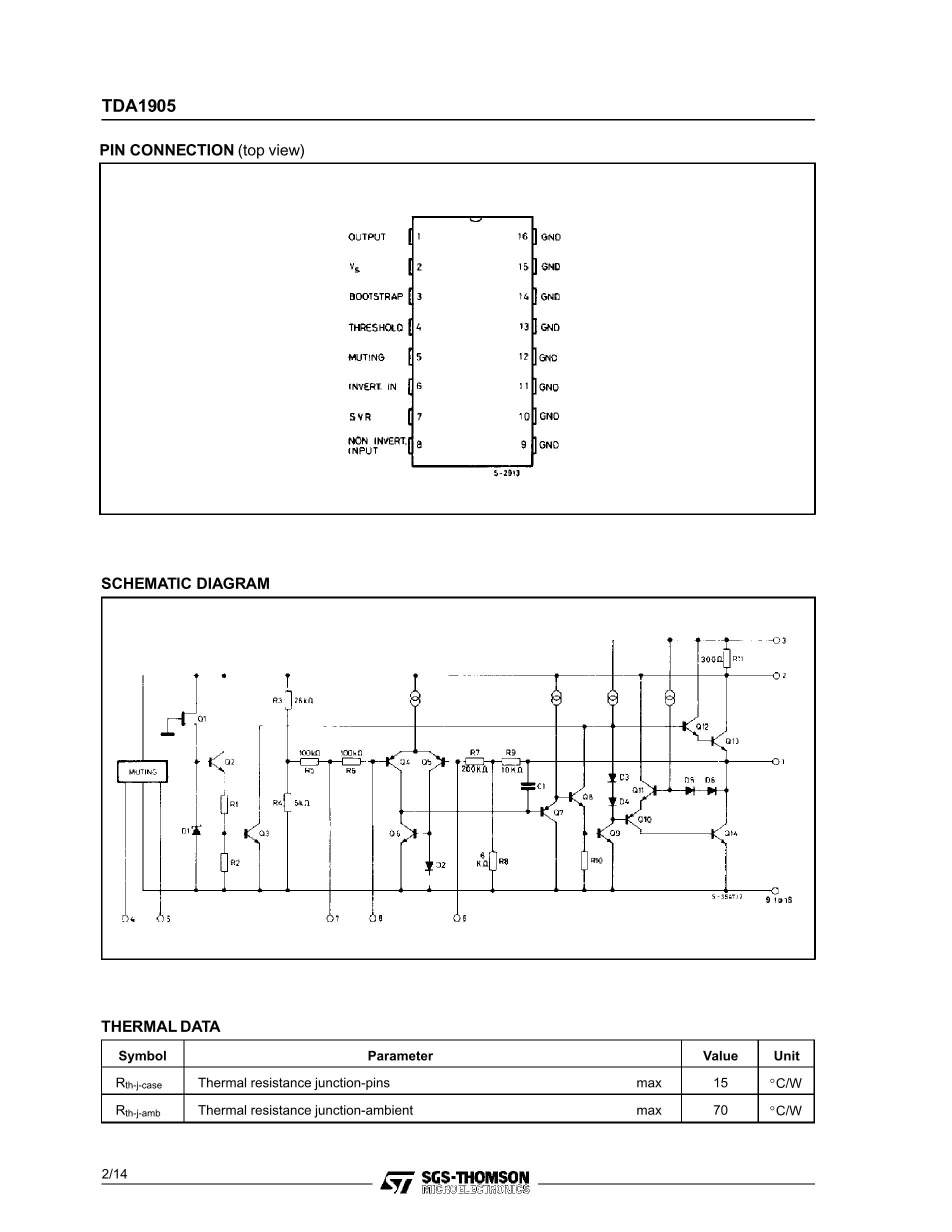 TDA1905's pdf picture 2
