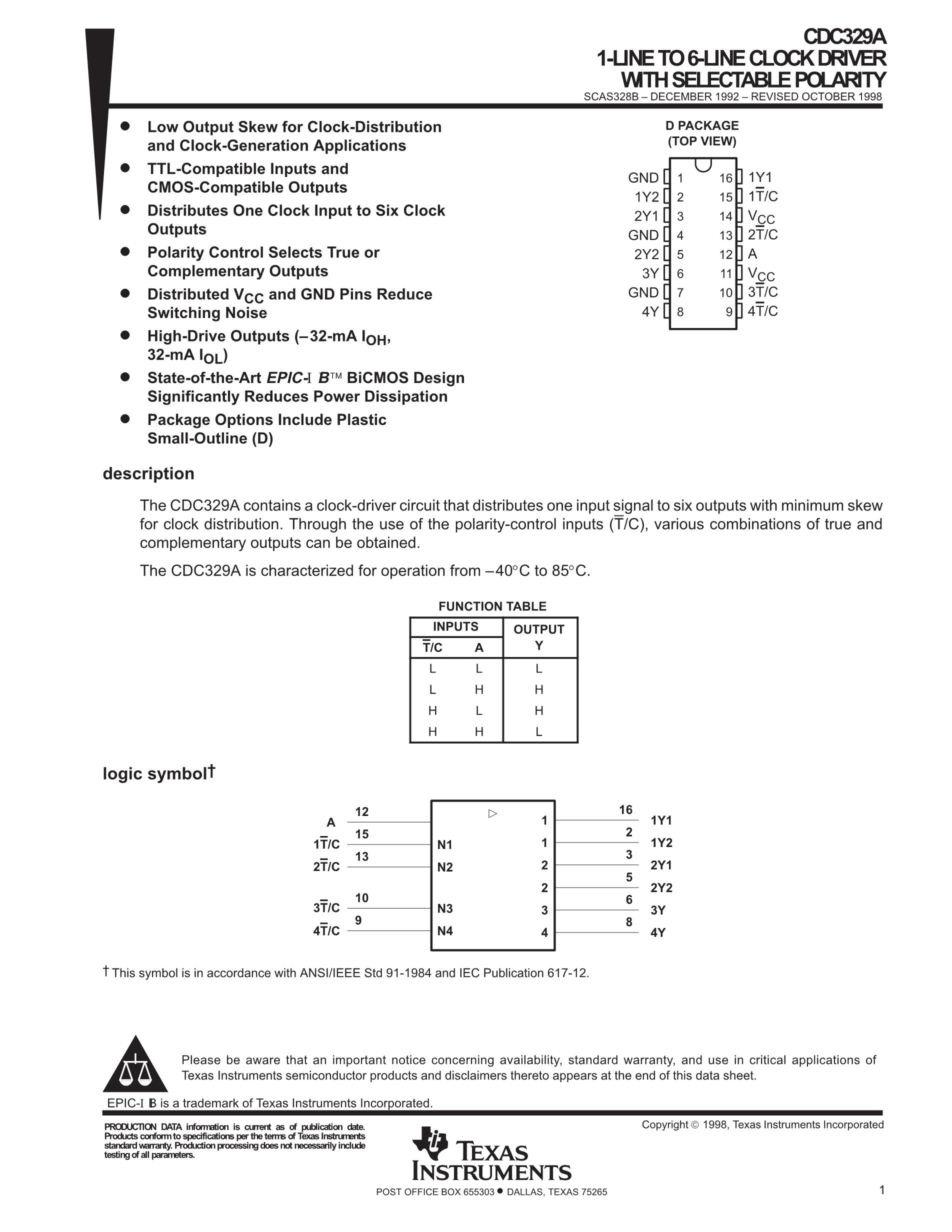 CDC351IDBR's pdf picture 1