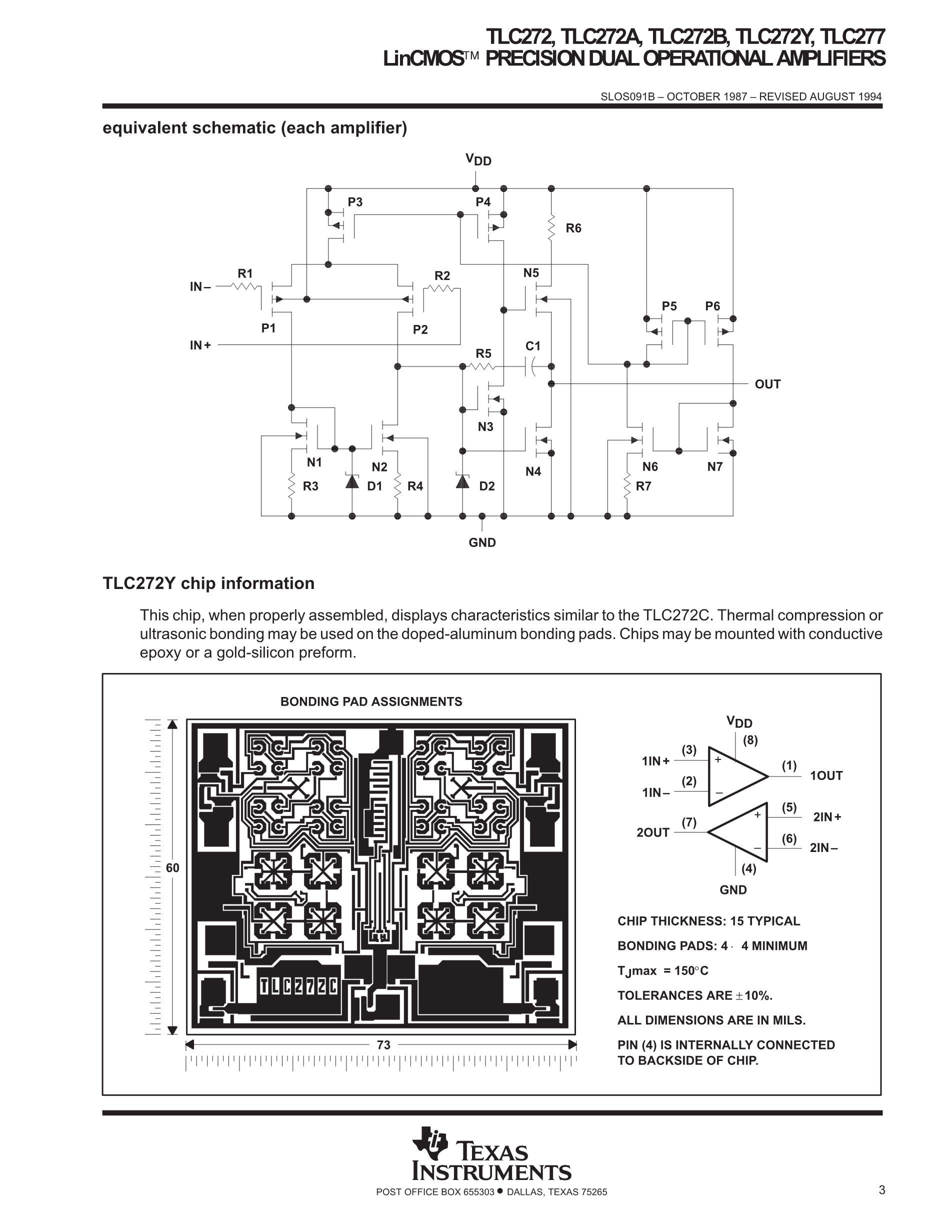 TLC272CP's pdf picture 3