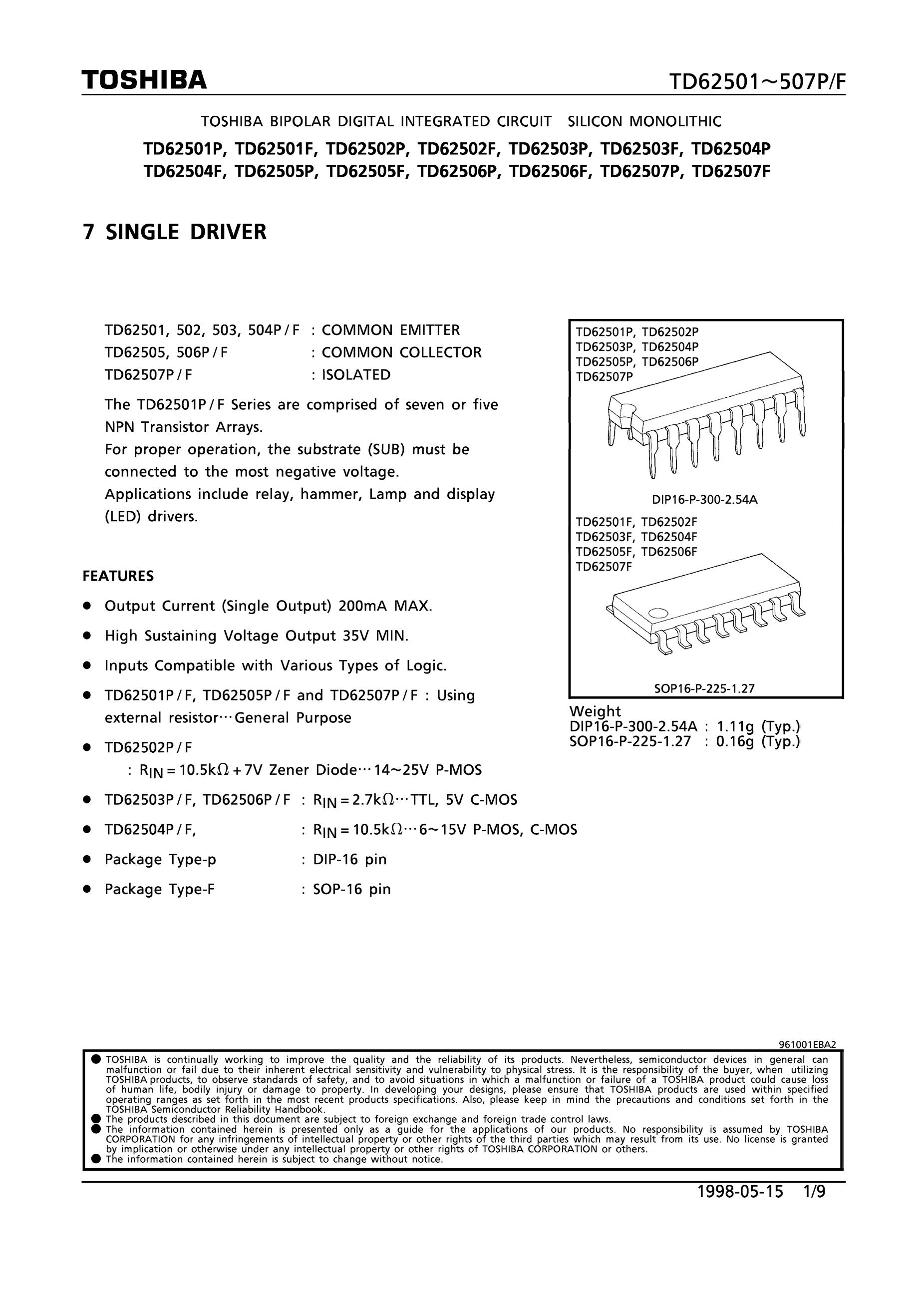 TD62501's pdf picture 1