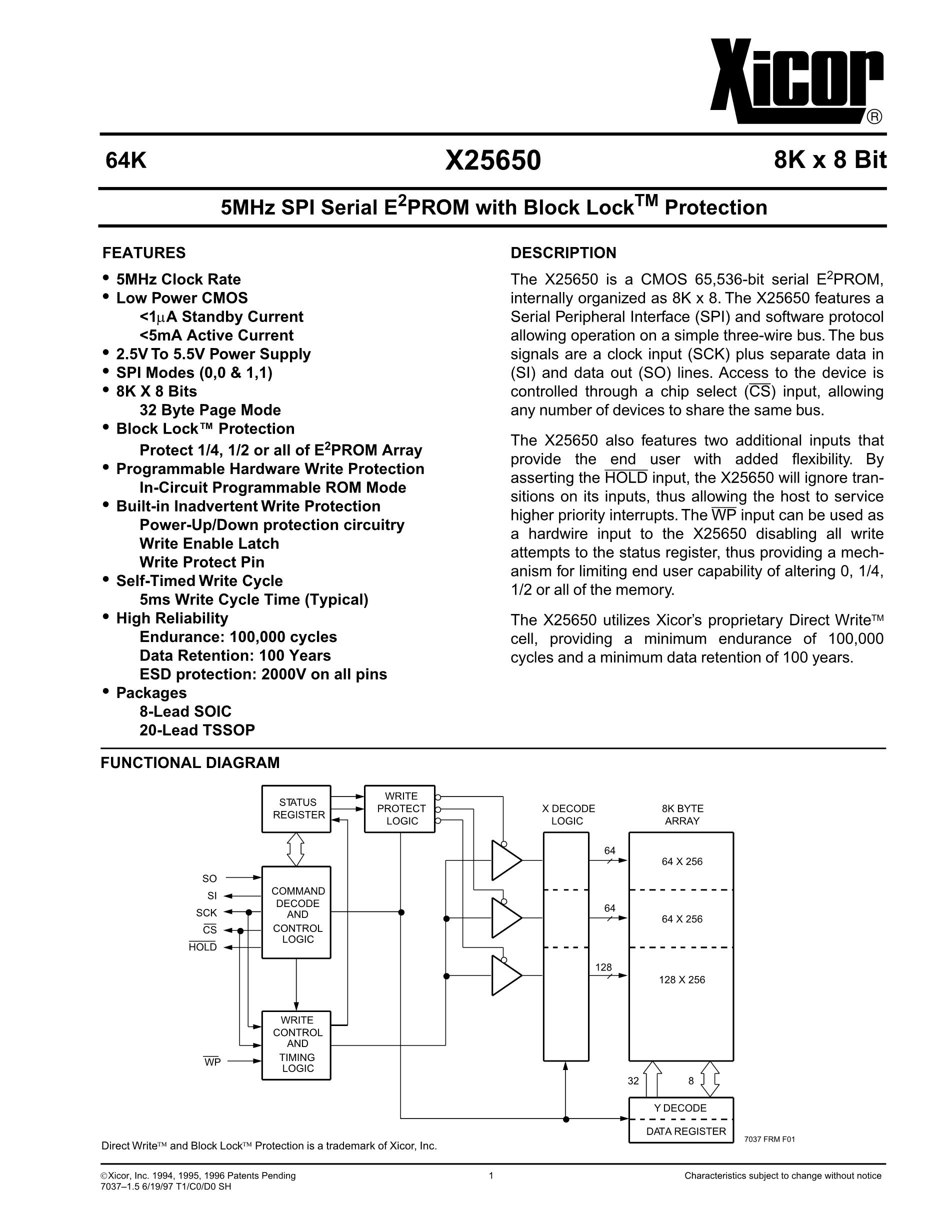 X25642S14IT1's pdf picture 1