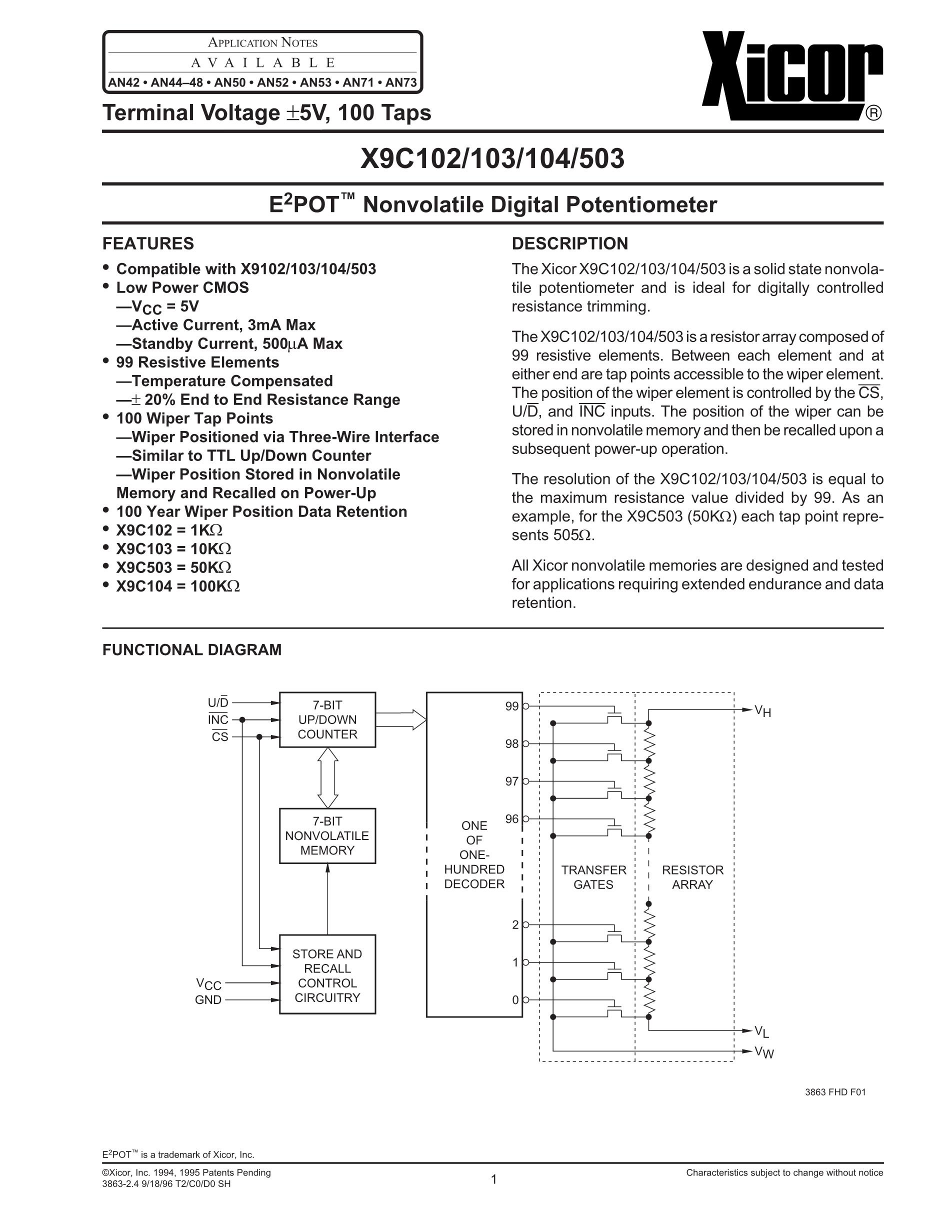 X9C503ST1's pdf picture 1